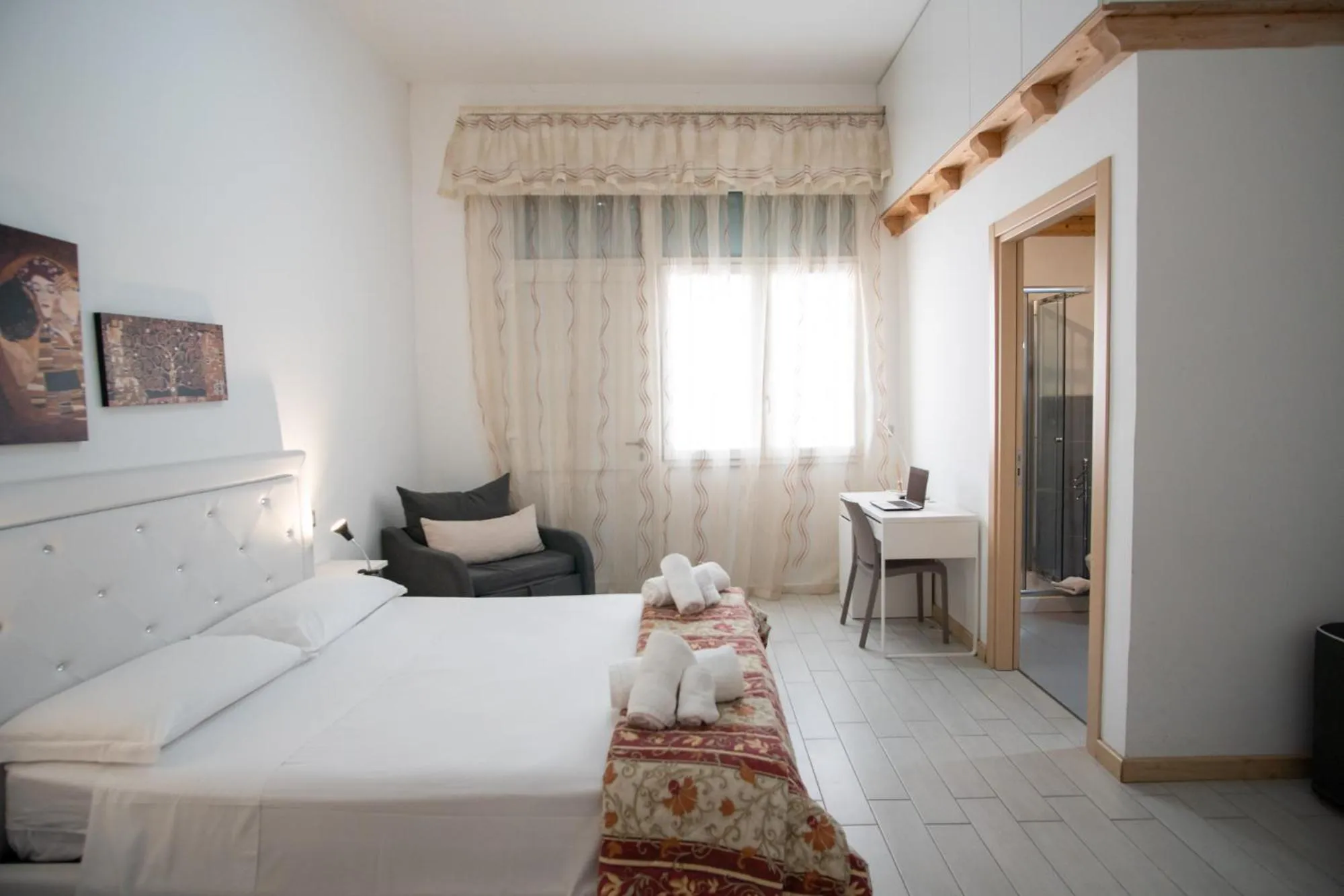 Bed in B&B ARCHIMEDE