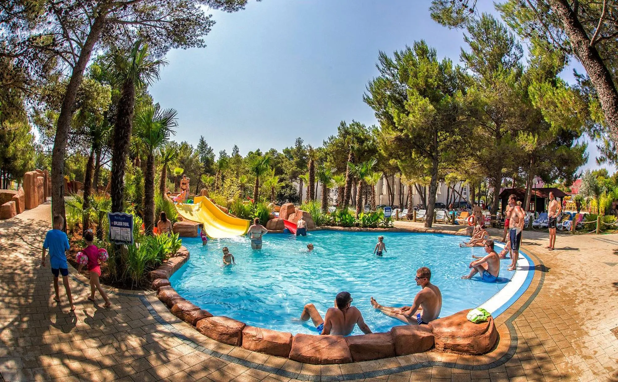 Aqua park in Croatica Suites Podsolarsko