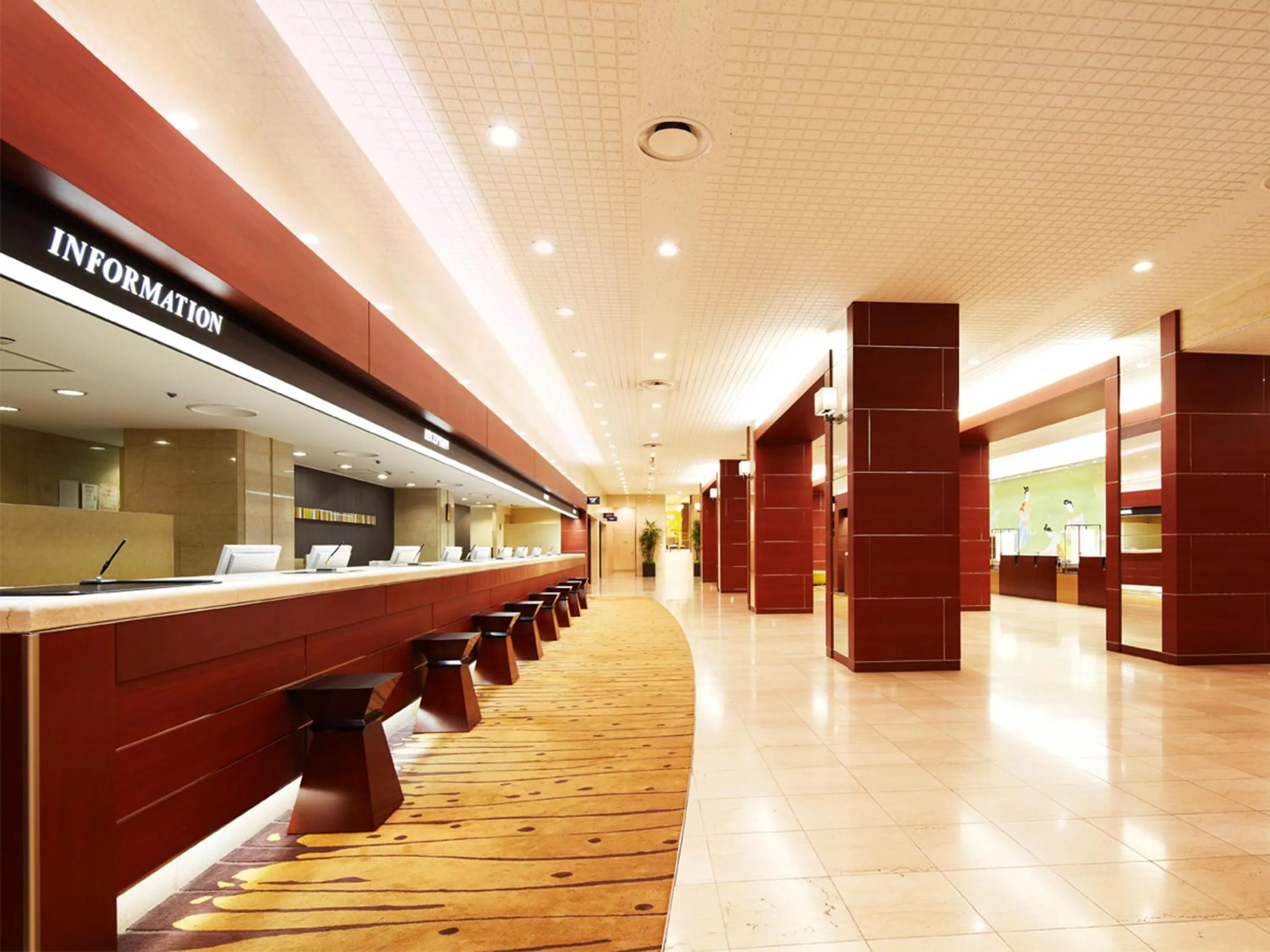 Lobby or reception in Hotel New Hankyu Osaka