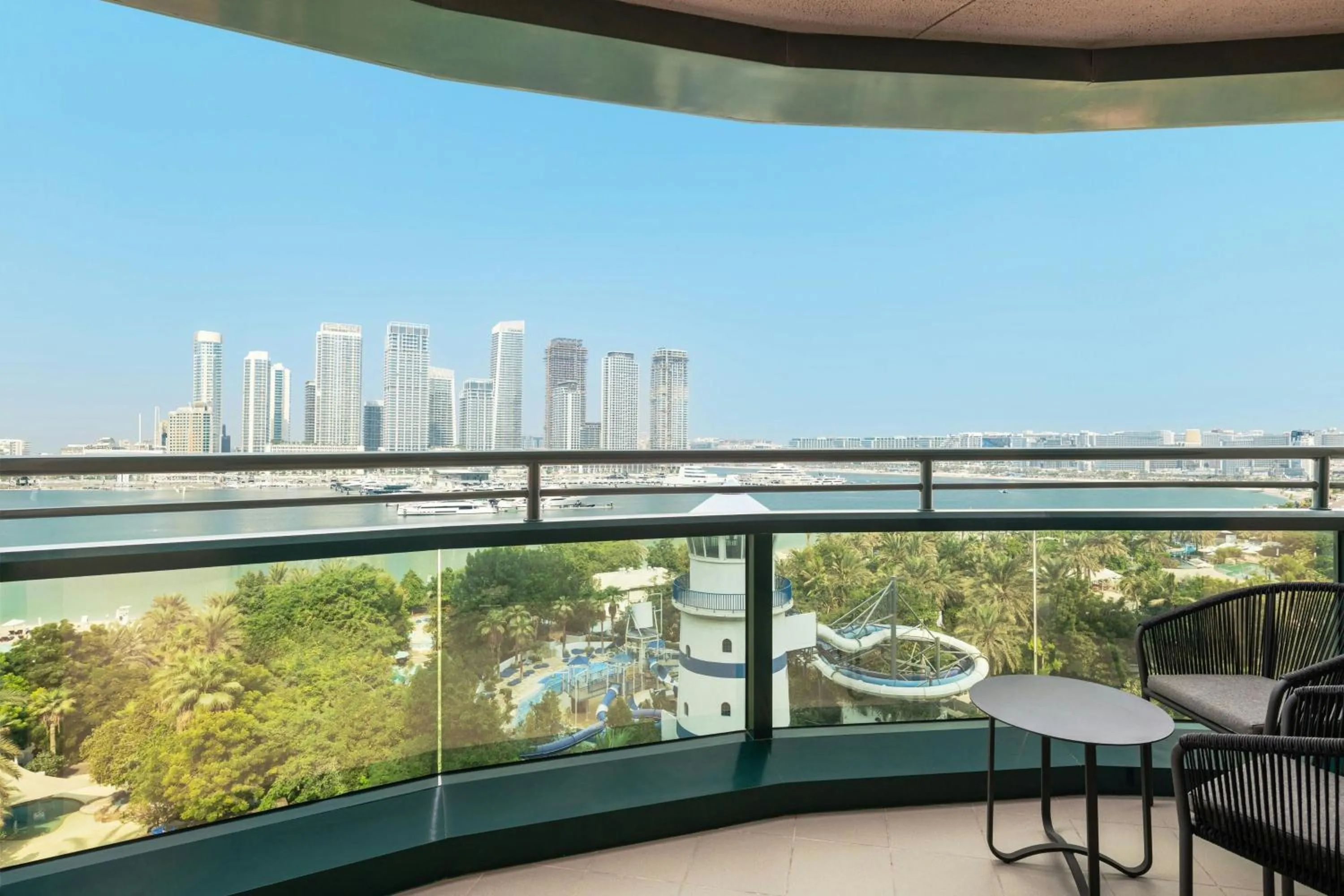 Photo of the whole room in Le Meridien Mina Seyahi Beach Resort & Waterpark