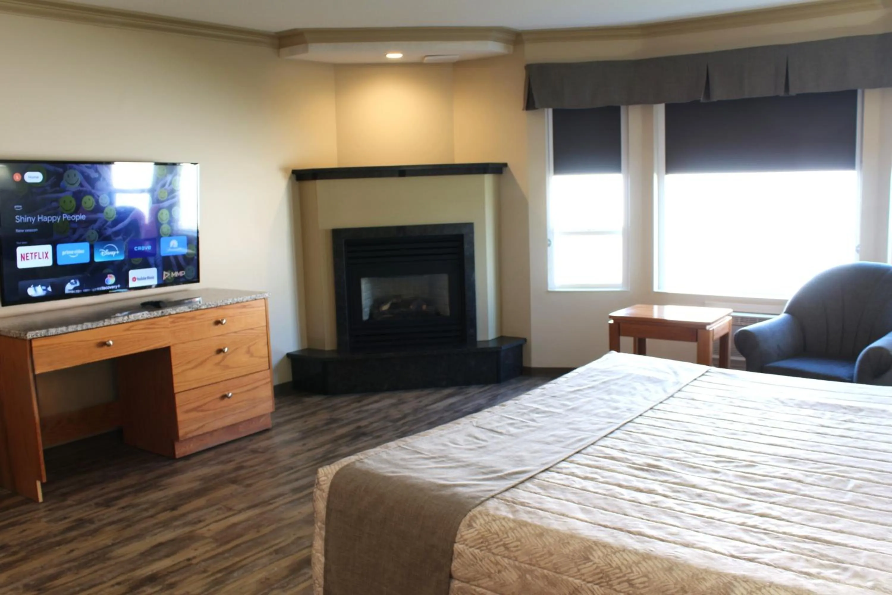 Bed in Western Budget Motel #1 Leduc/Nisku