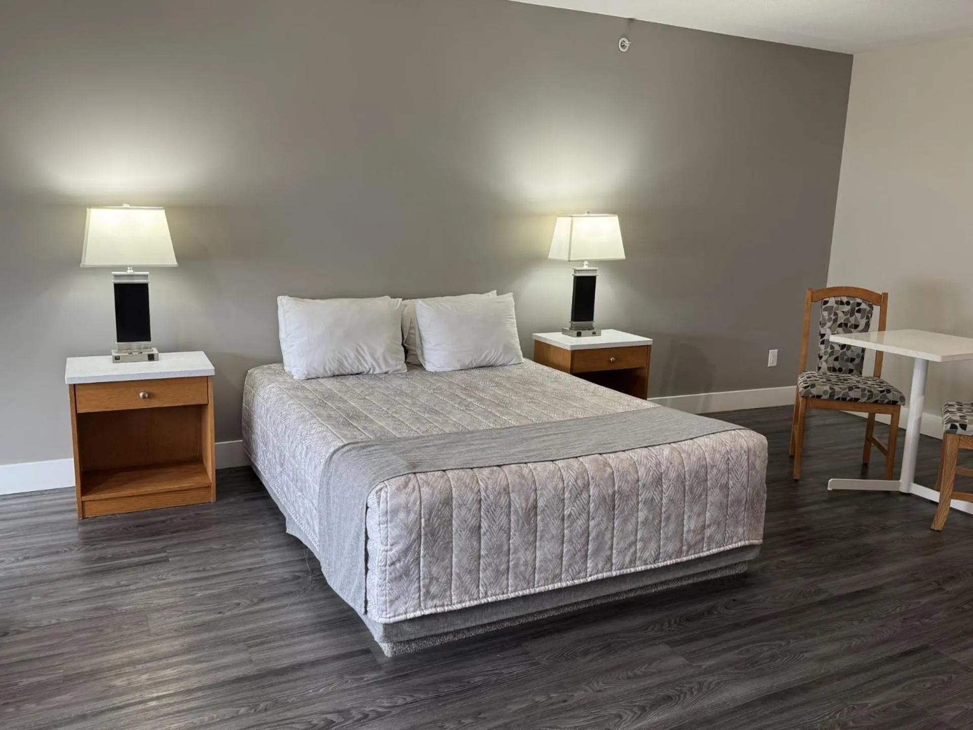 Bed in Western Budget Motel #1 Leduc/Nisku