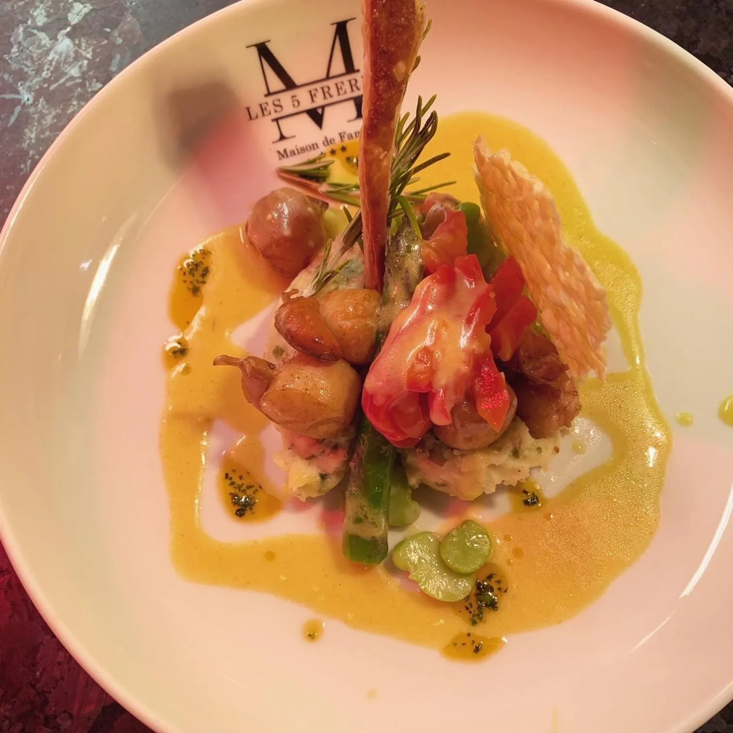 Restaurant/places to eat in Maison de Famille Les 5 Frères