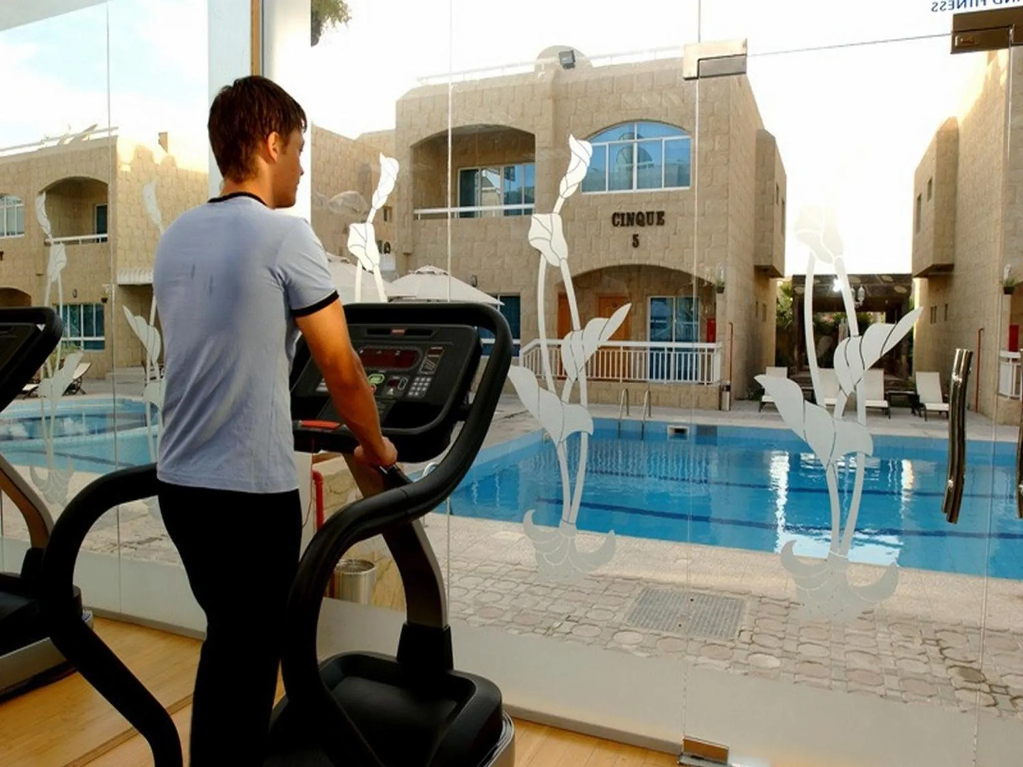 Fitness centre/facilities in Verona Resorts Sharjah