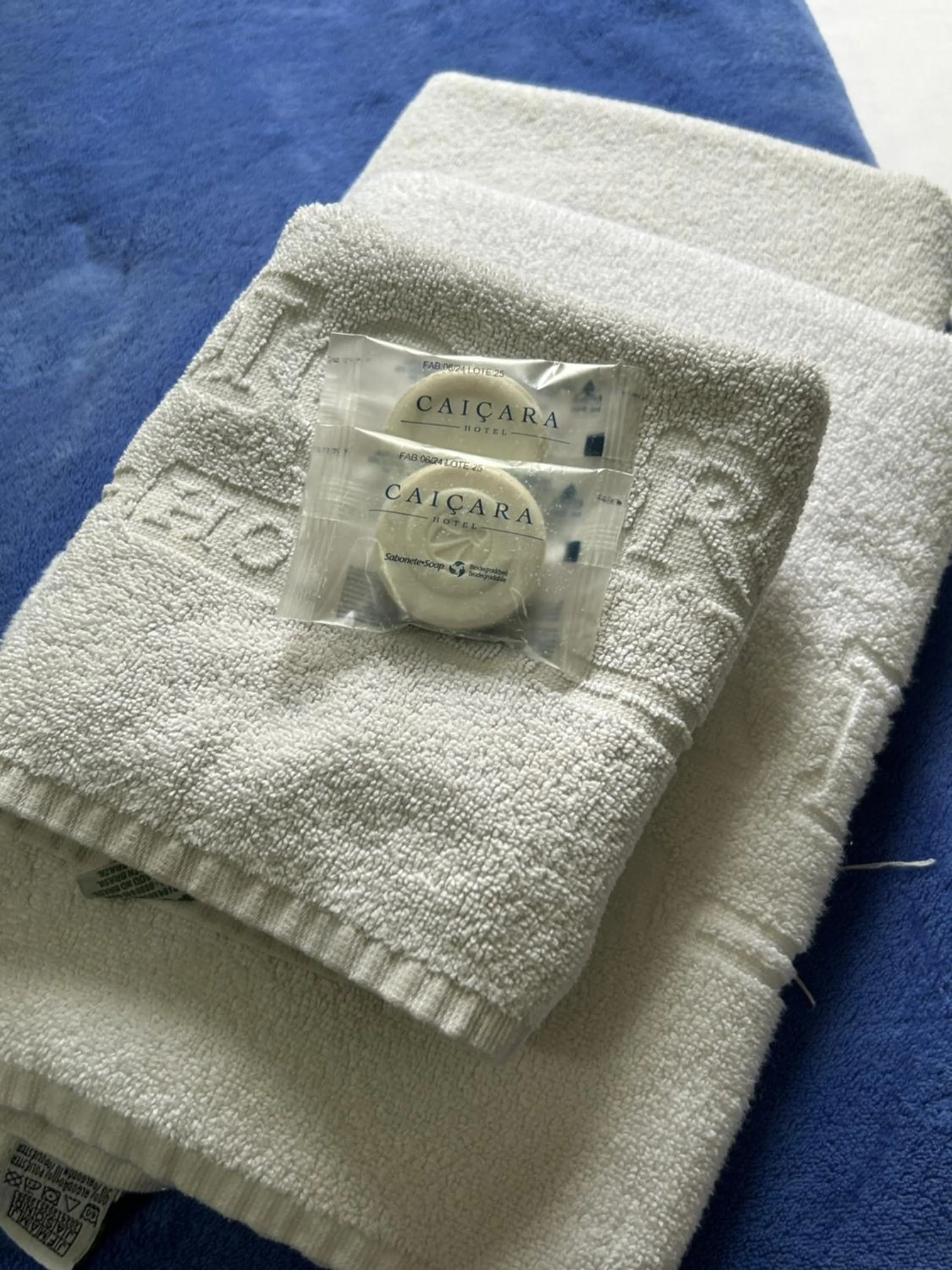 towels in Caiçara Hotel