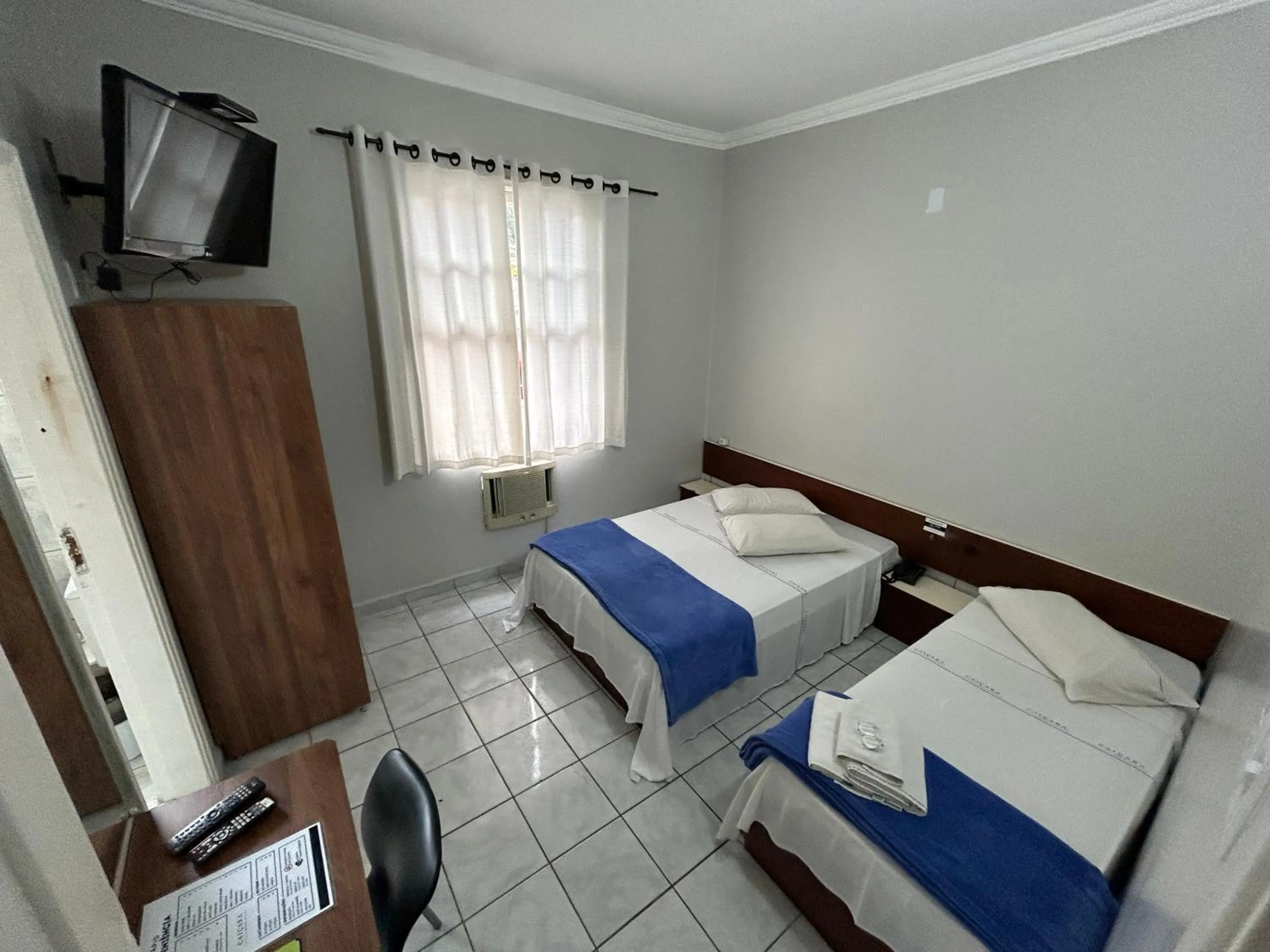 Bed in Caiçara Hotel