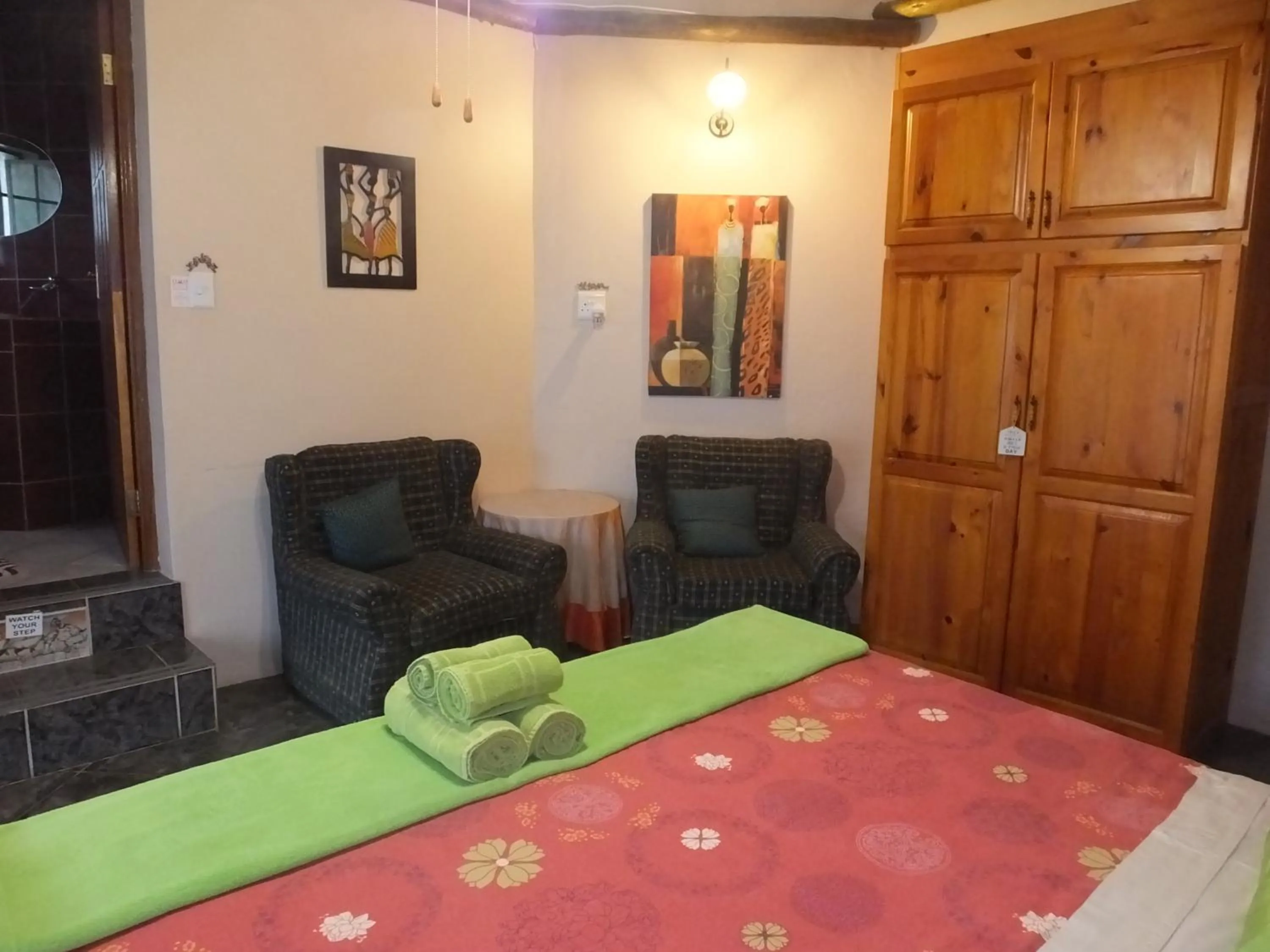 Seating area in Tatenda Guest House