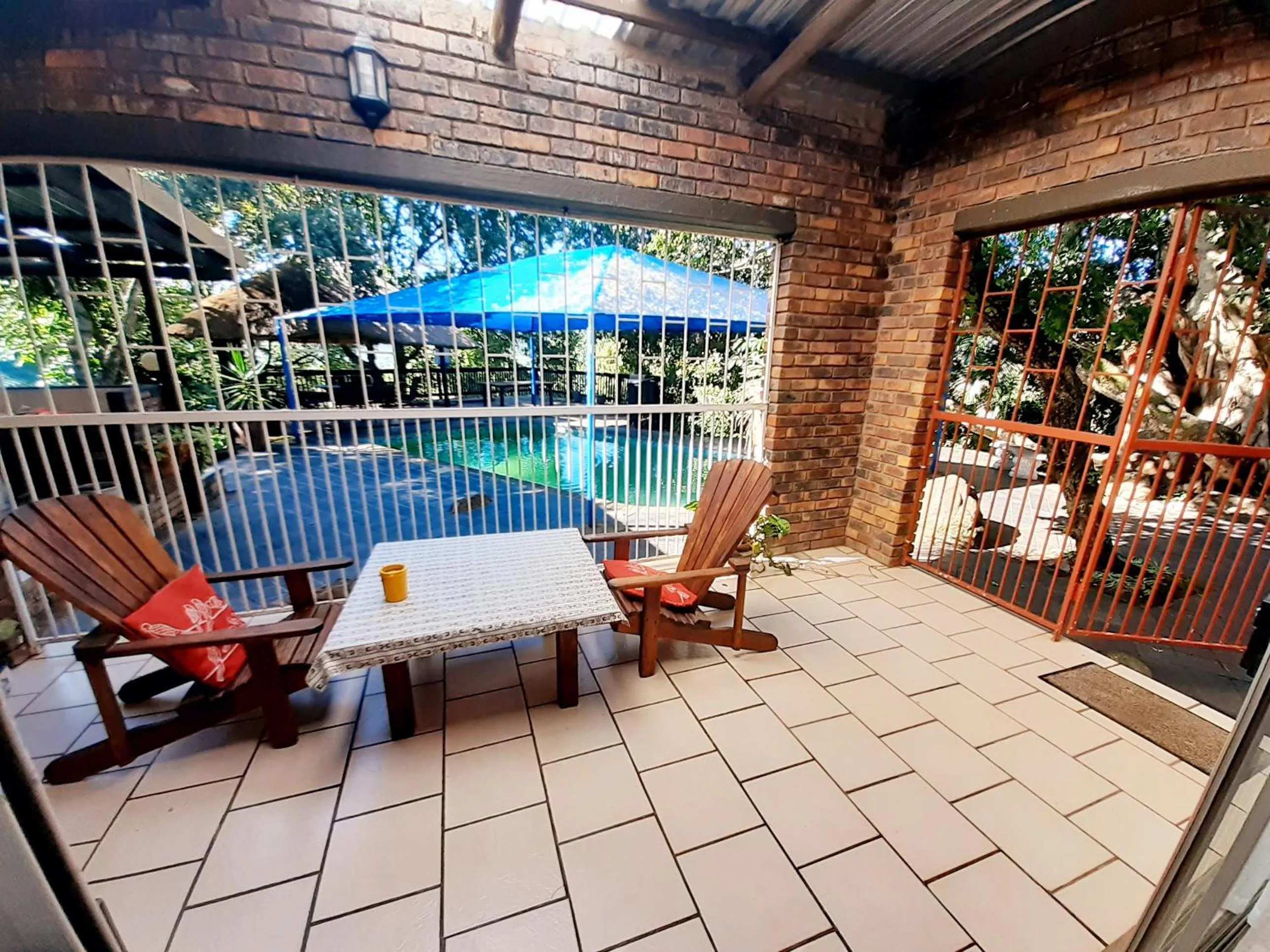 Patio in Tatenda Guest House