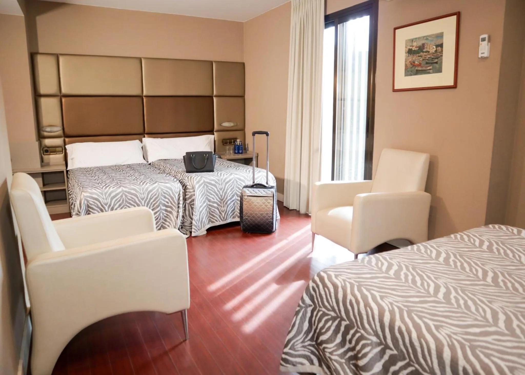 Bed in Hotel Benetusser