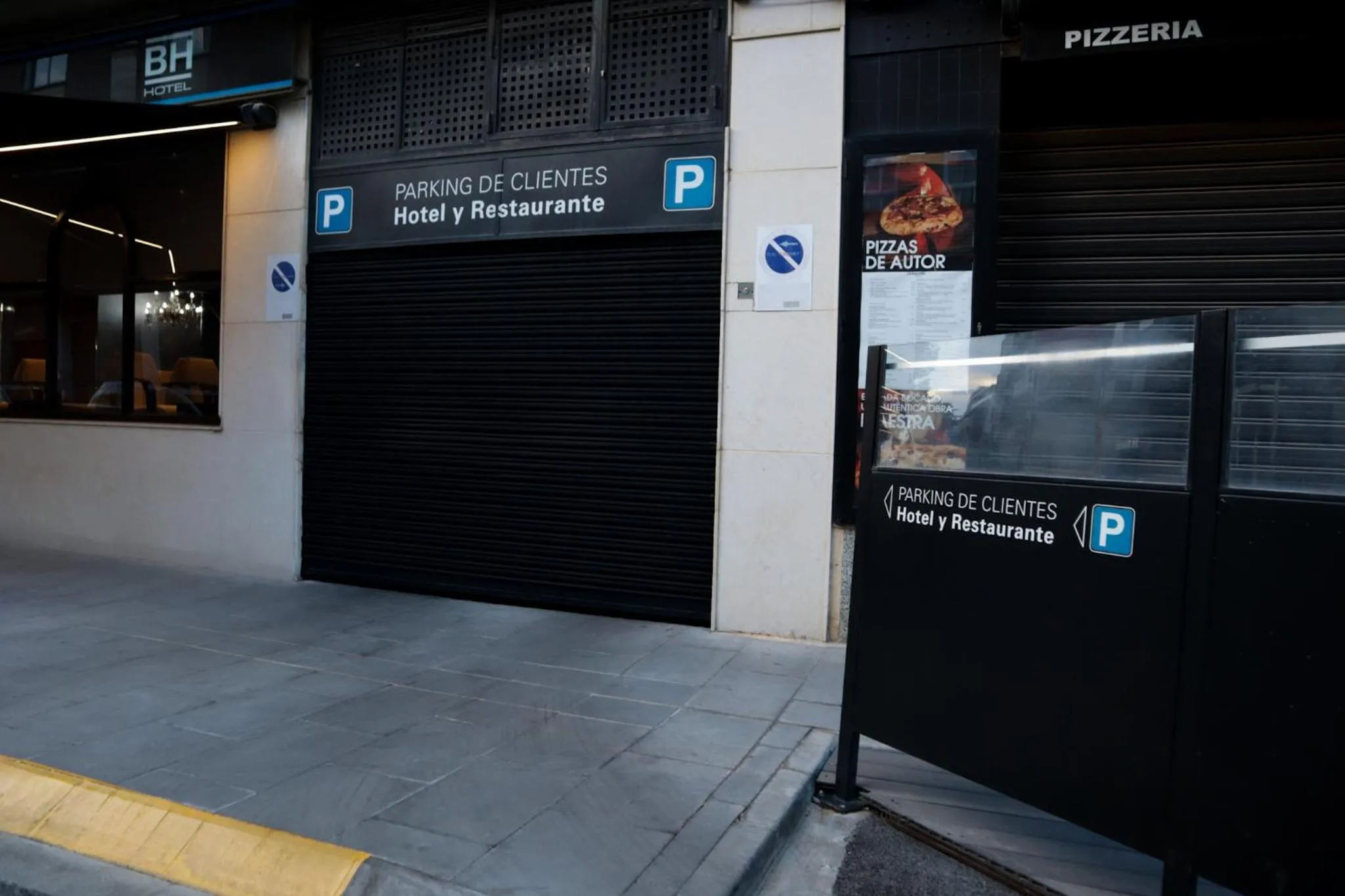 Parking in Hotel Benetusser