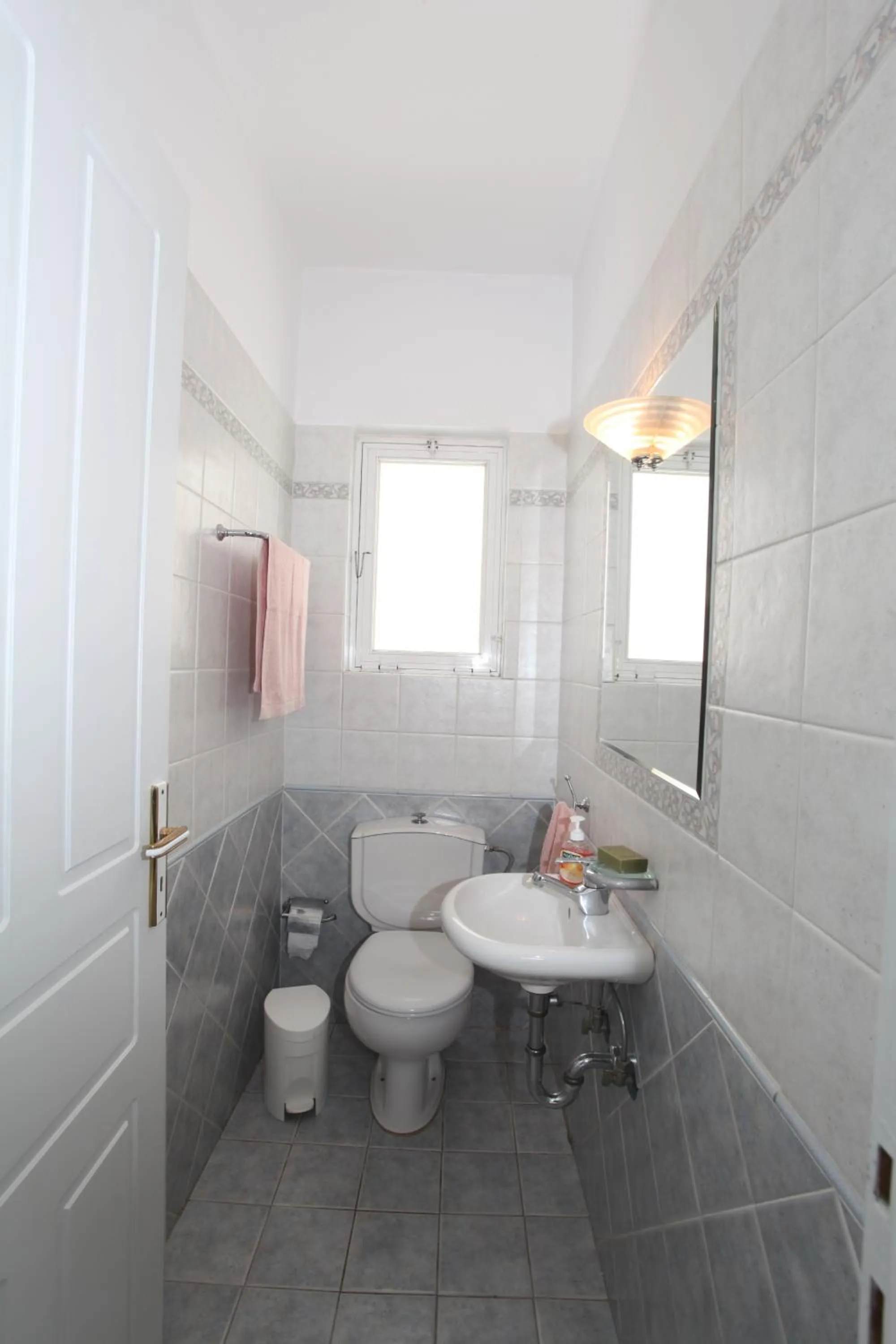 Toilet in Unique Flat with Sea View at Edem Beach - A Seafront Property by Athenian Homes