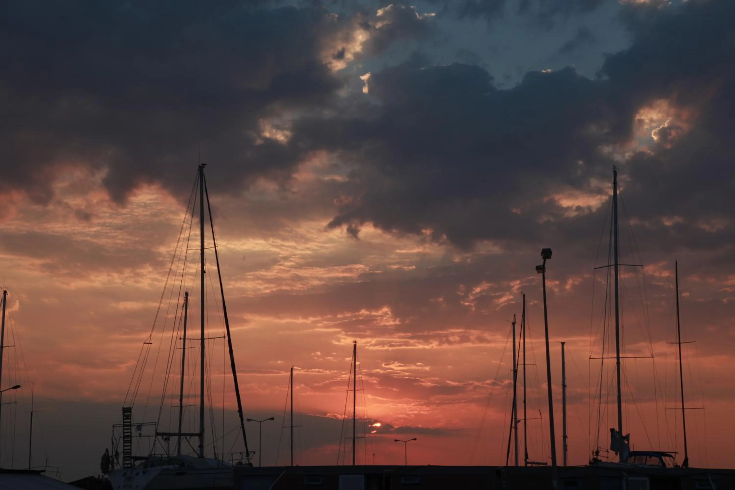 Sunset in Unique Flat with Sea View at Edem Beach - A Seafront Property by Athenian Homes