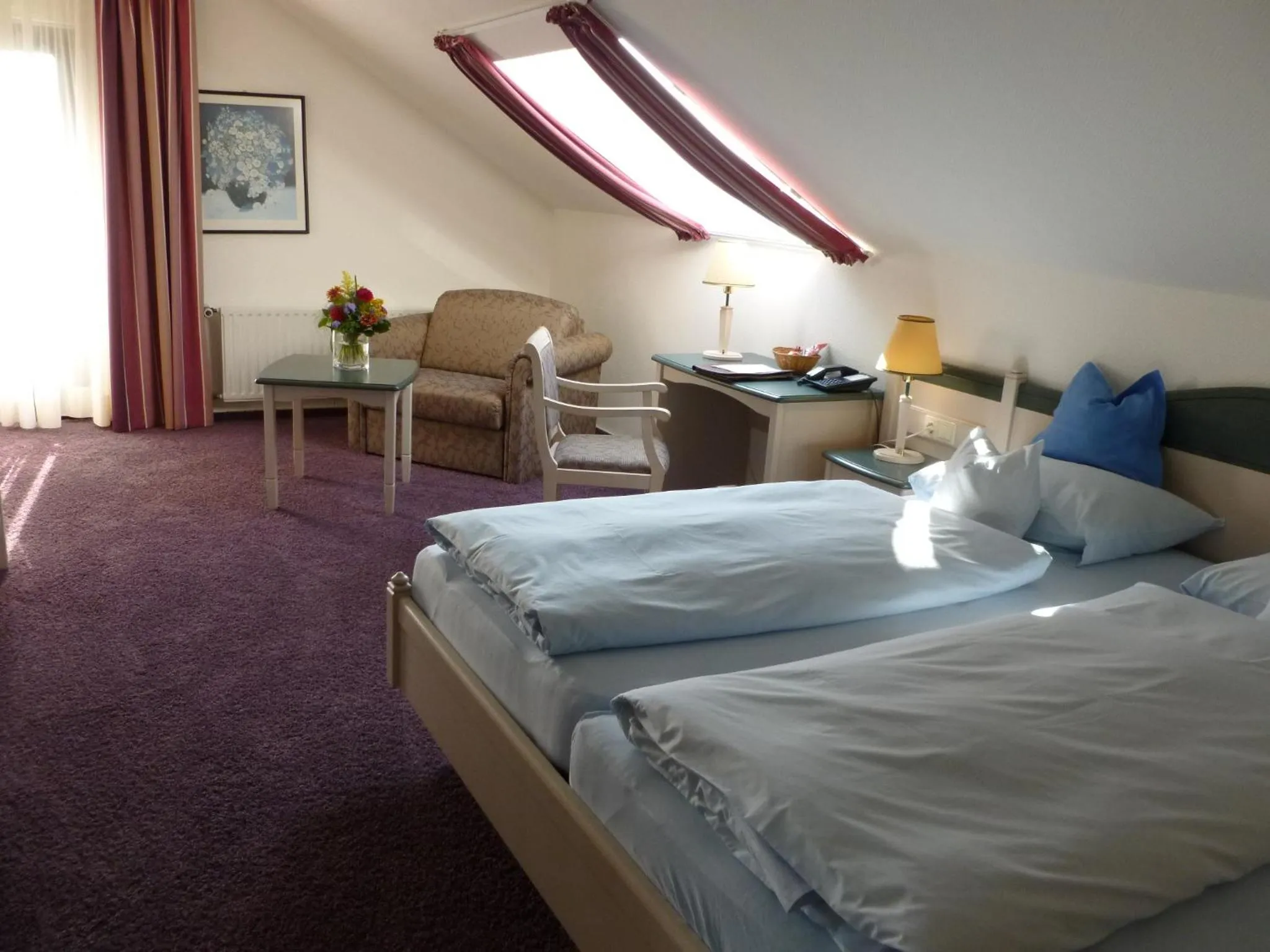 Bed in Sporthotel Zum Hohen Eimberg