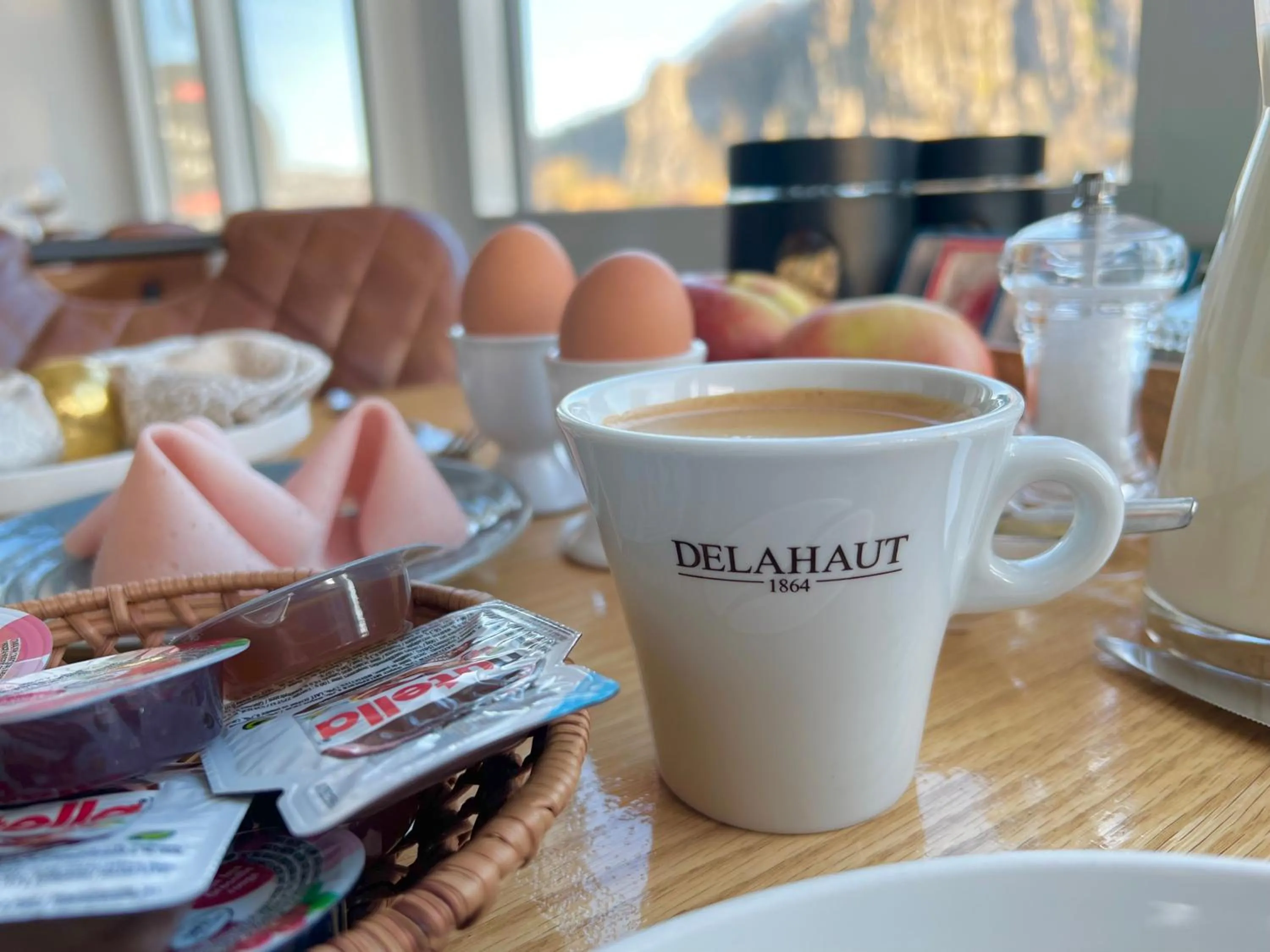 Breakfast in Mes Caprices B&B Villa Mosan Bord de Meuse