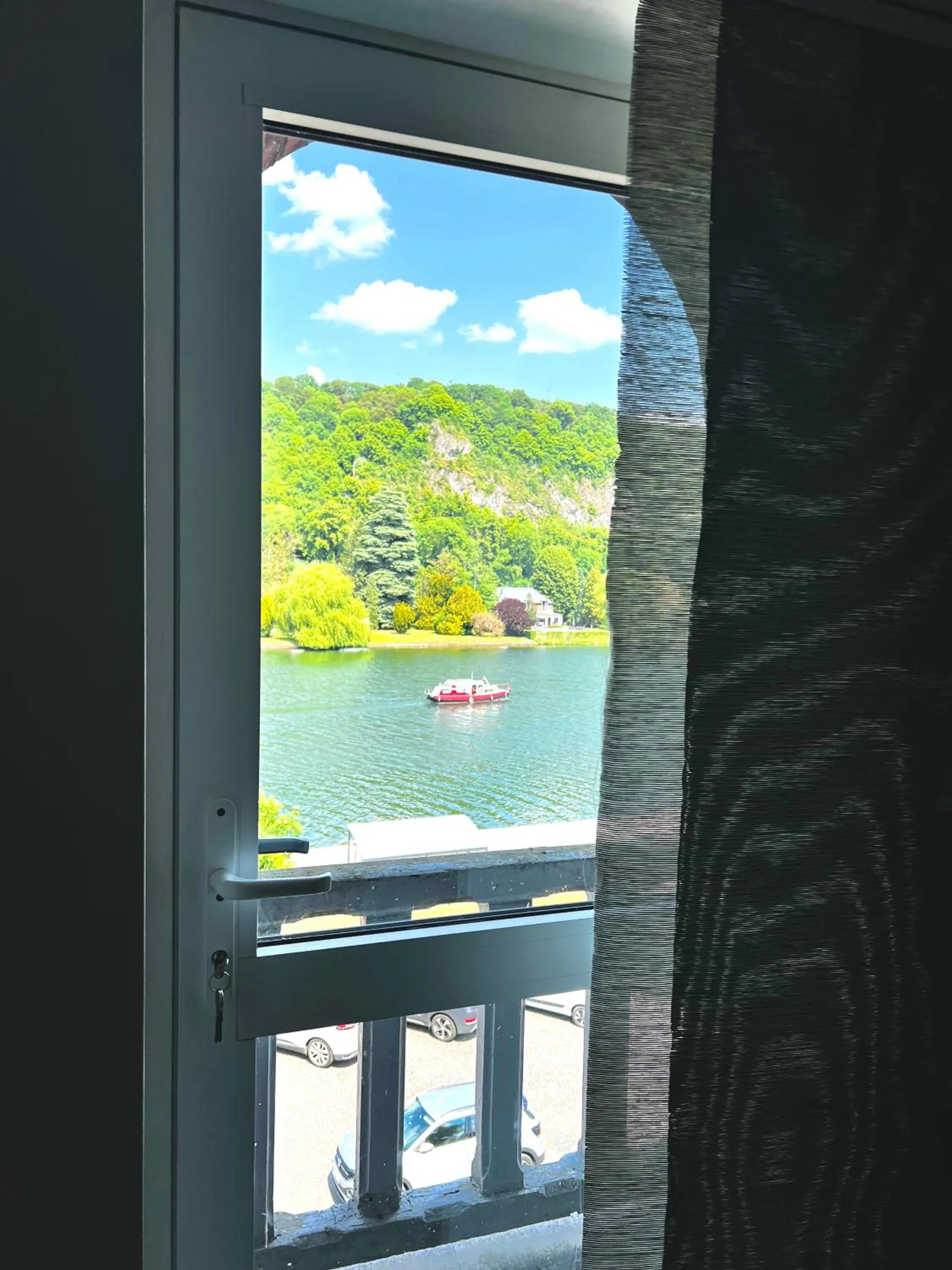 Natural landscape in Mes Caprices B&B Villa Mosan Bord de Meuse