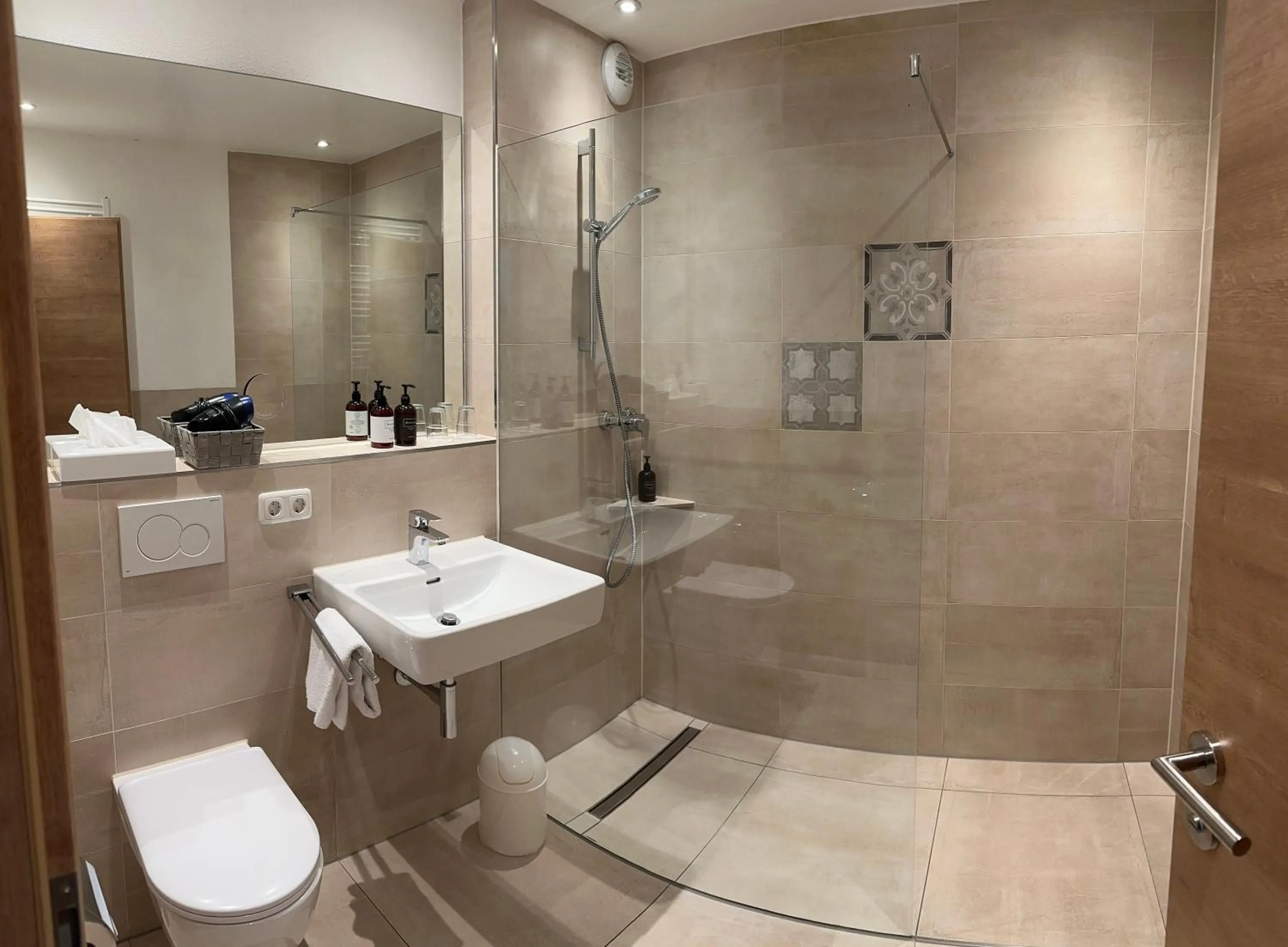 Bathroom in Hotel Räucherhansl