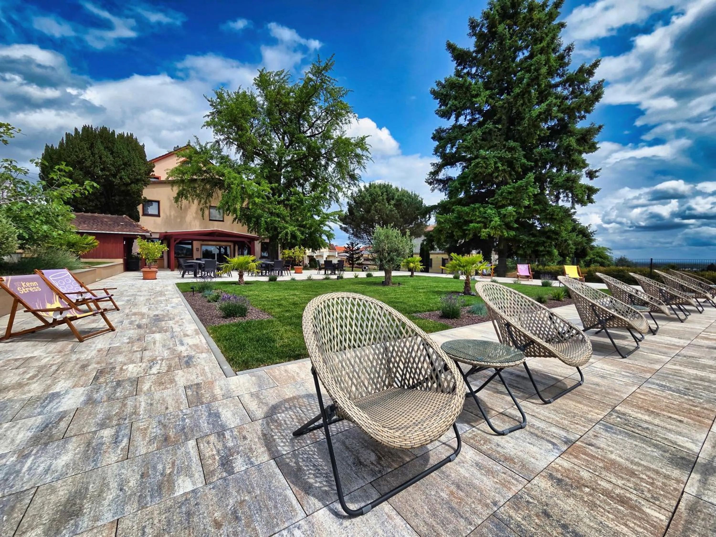 Garden in Hotel Tenner