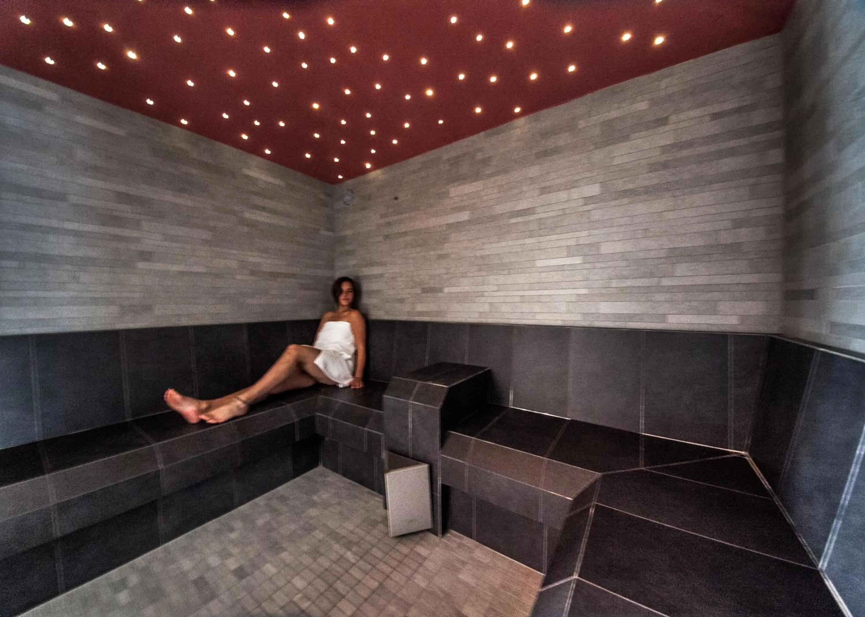 Steam room in Wellnesshotel Liun B&B