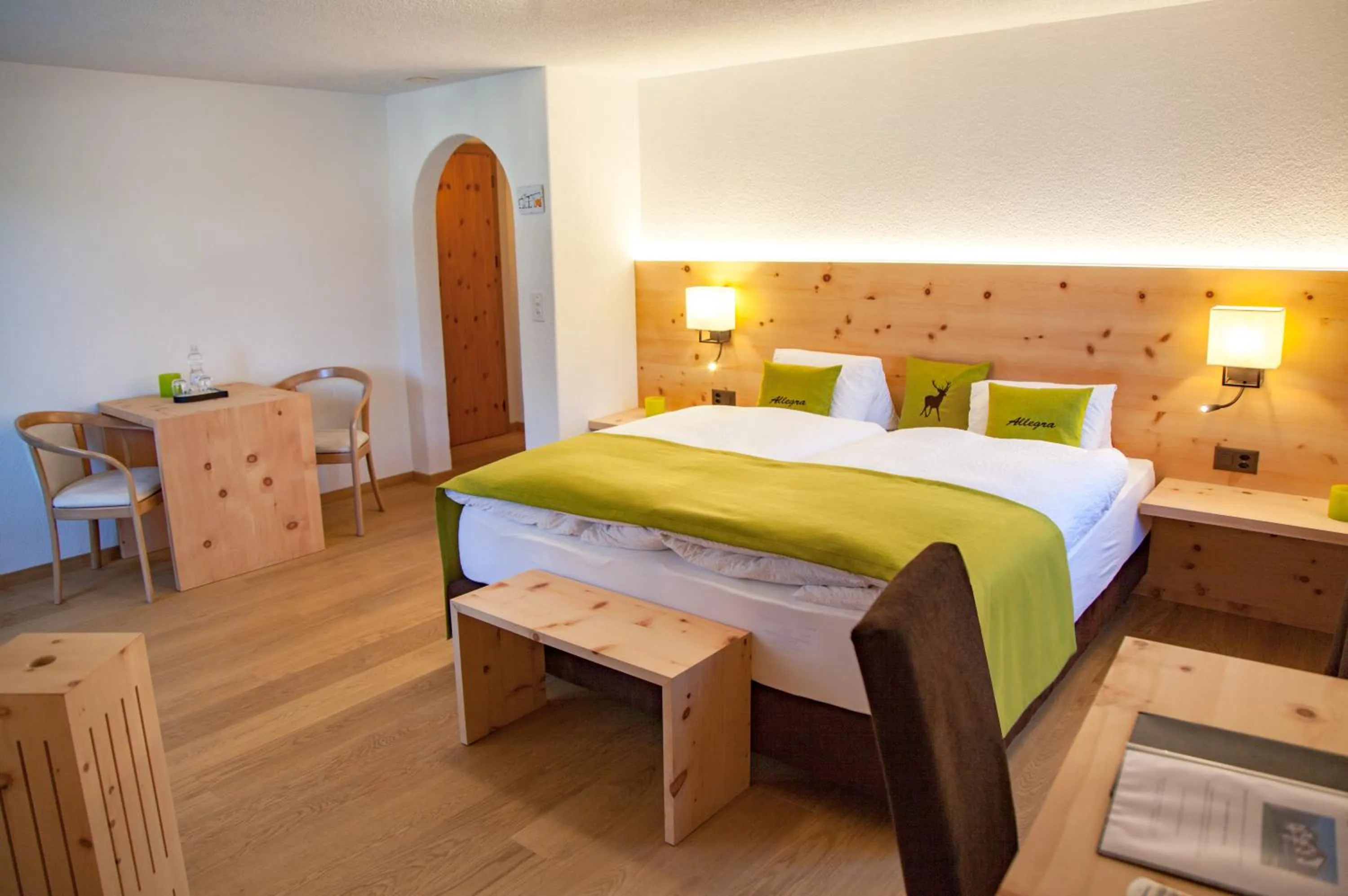 Bed in Wellnesshotel Liun B&B