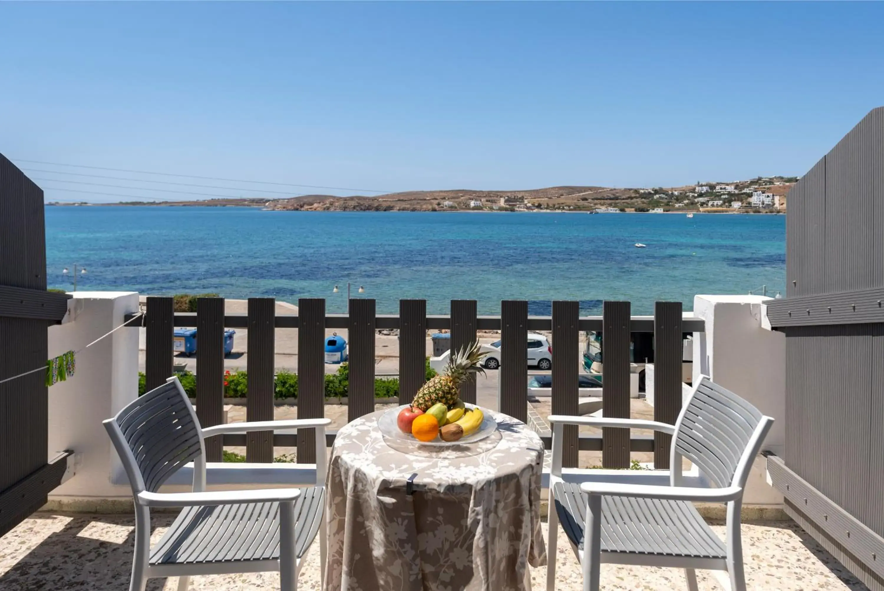 Twin Room with Balcony and Sea View in Stella Hotel Twin Room with Balcony and Sea View in Stella Hotel