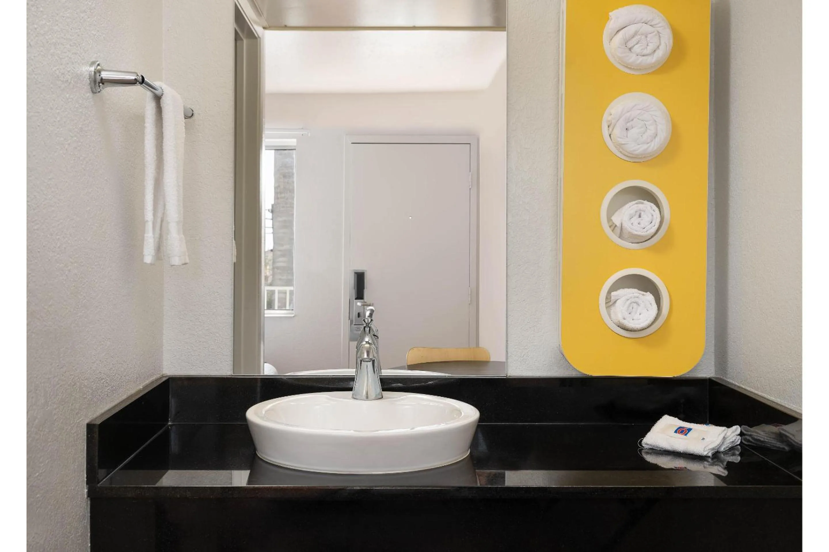 Bathroom in Studio 6 Rosenberg TX