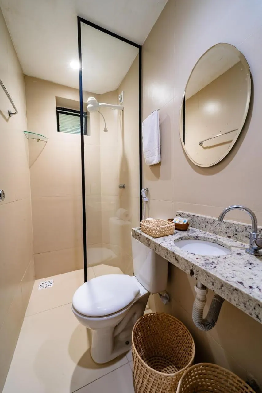 Shower in Fortpraia Hotel