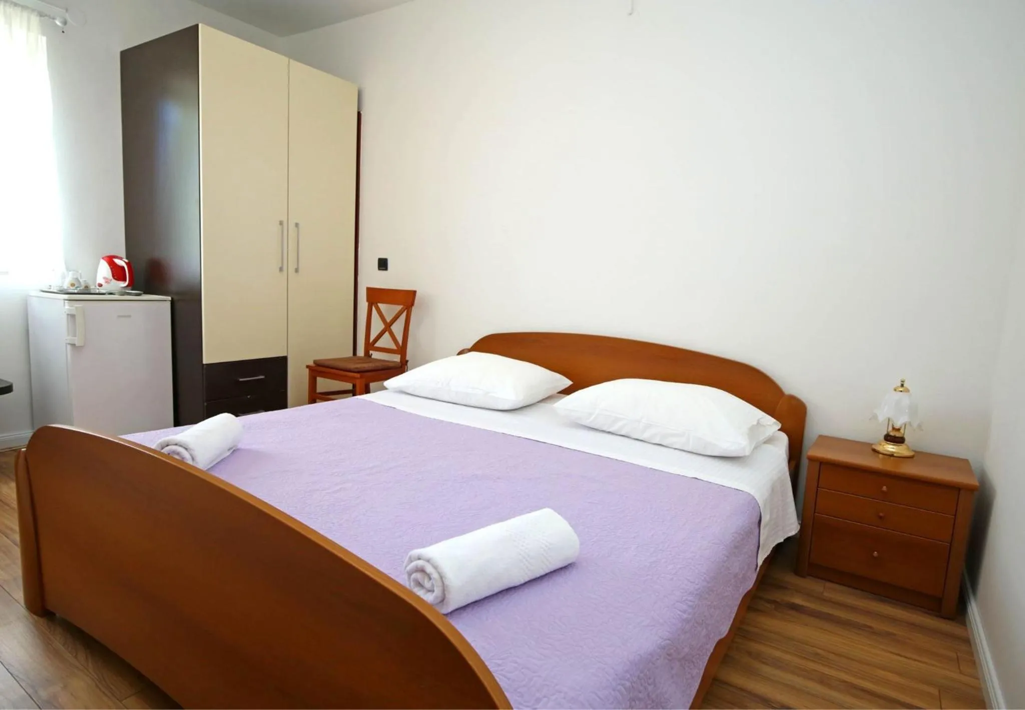 Bed in Apartmani Krka Rooms