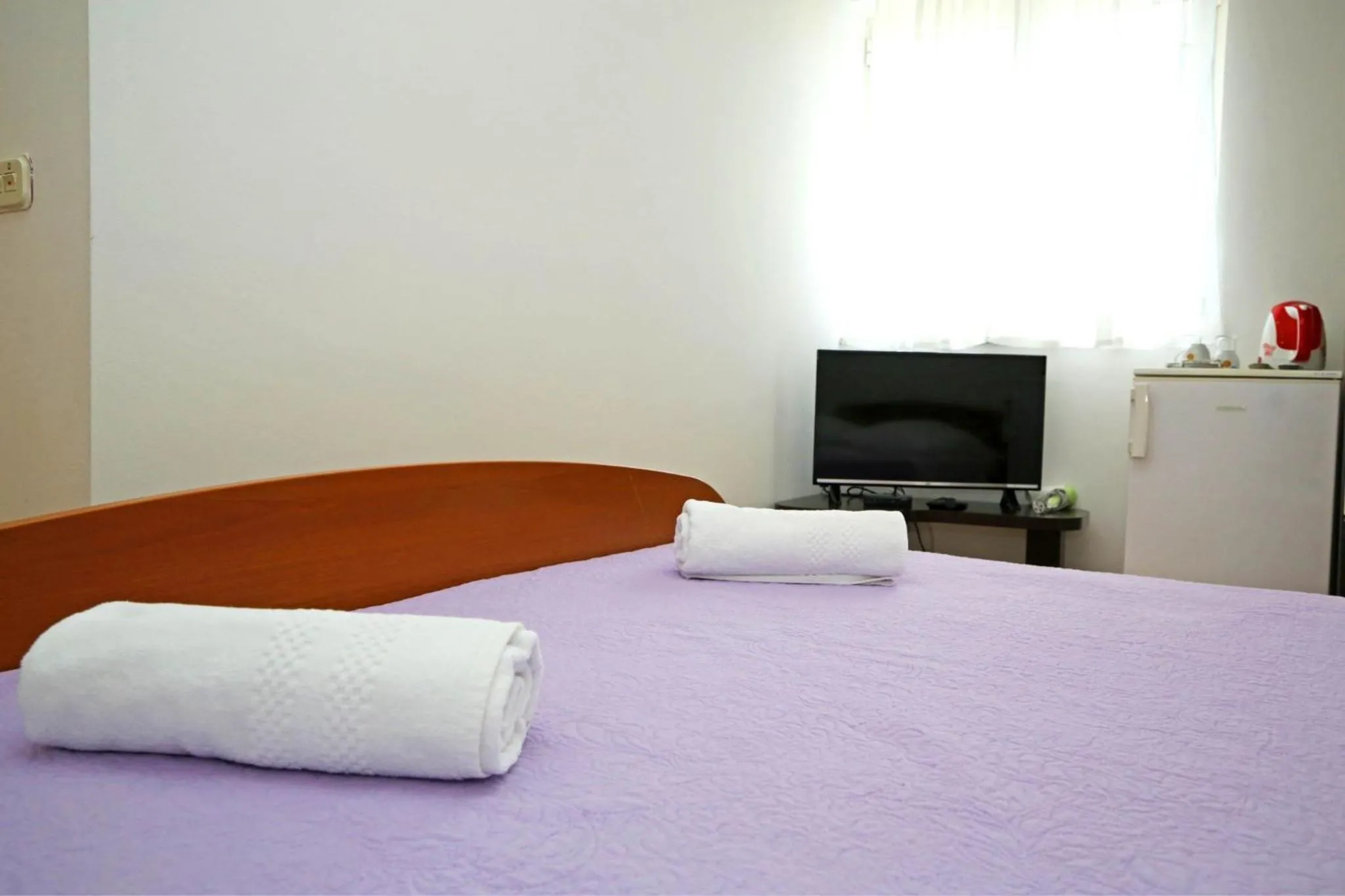 Bed in Apartmani Krka Rooms