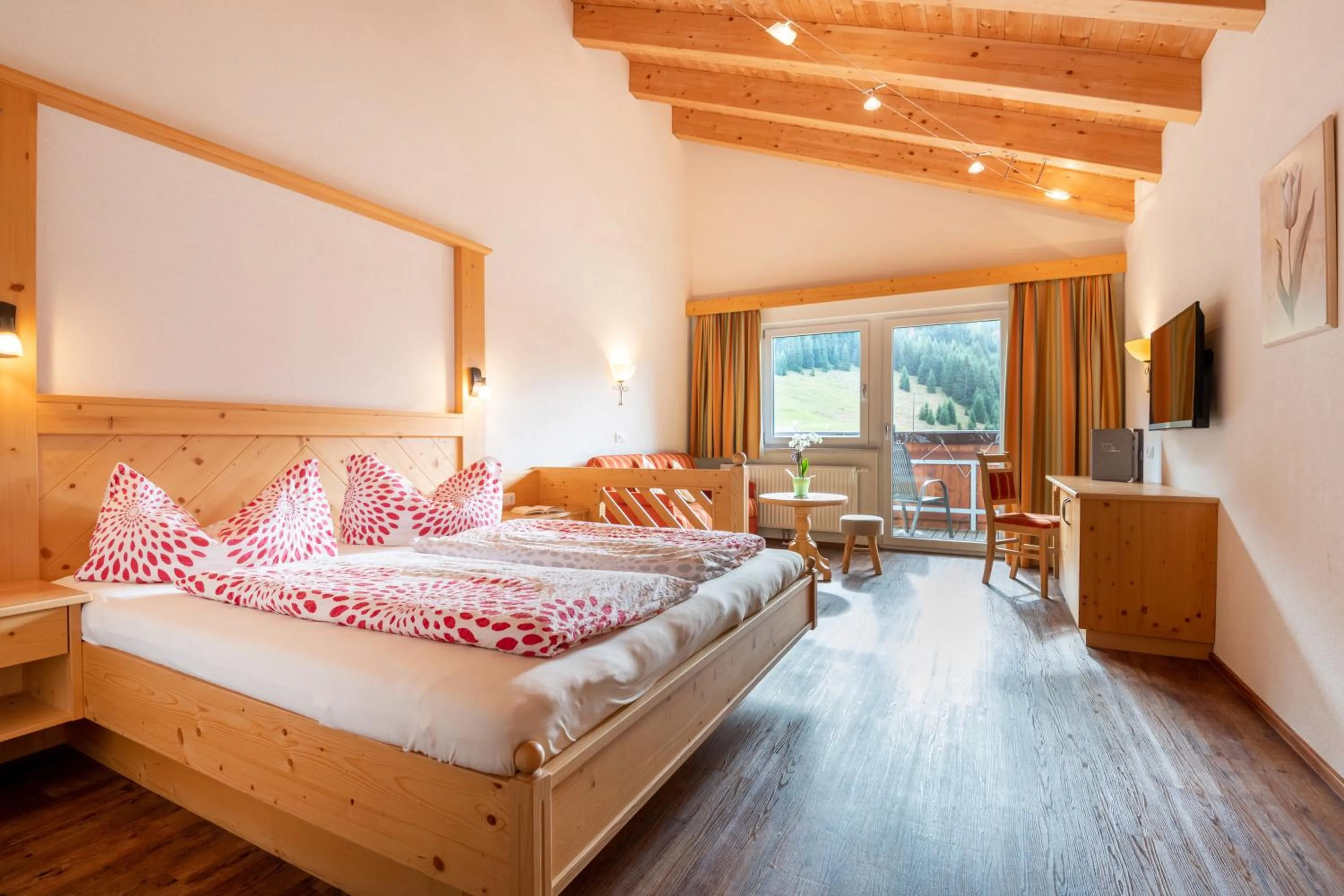 Bed in Hotel Thaneller Stadl Bräu