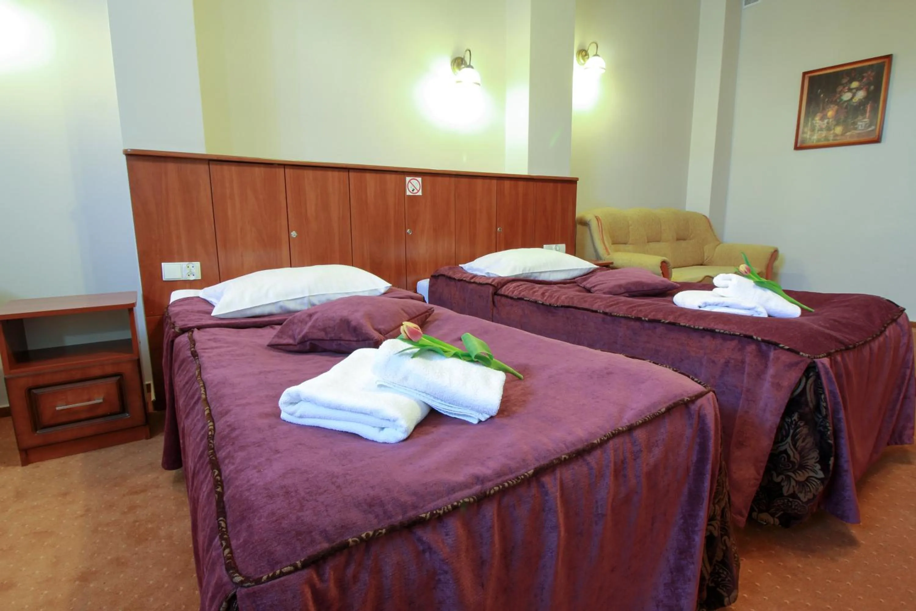 Bed in Gościniec Kaszubski