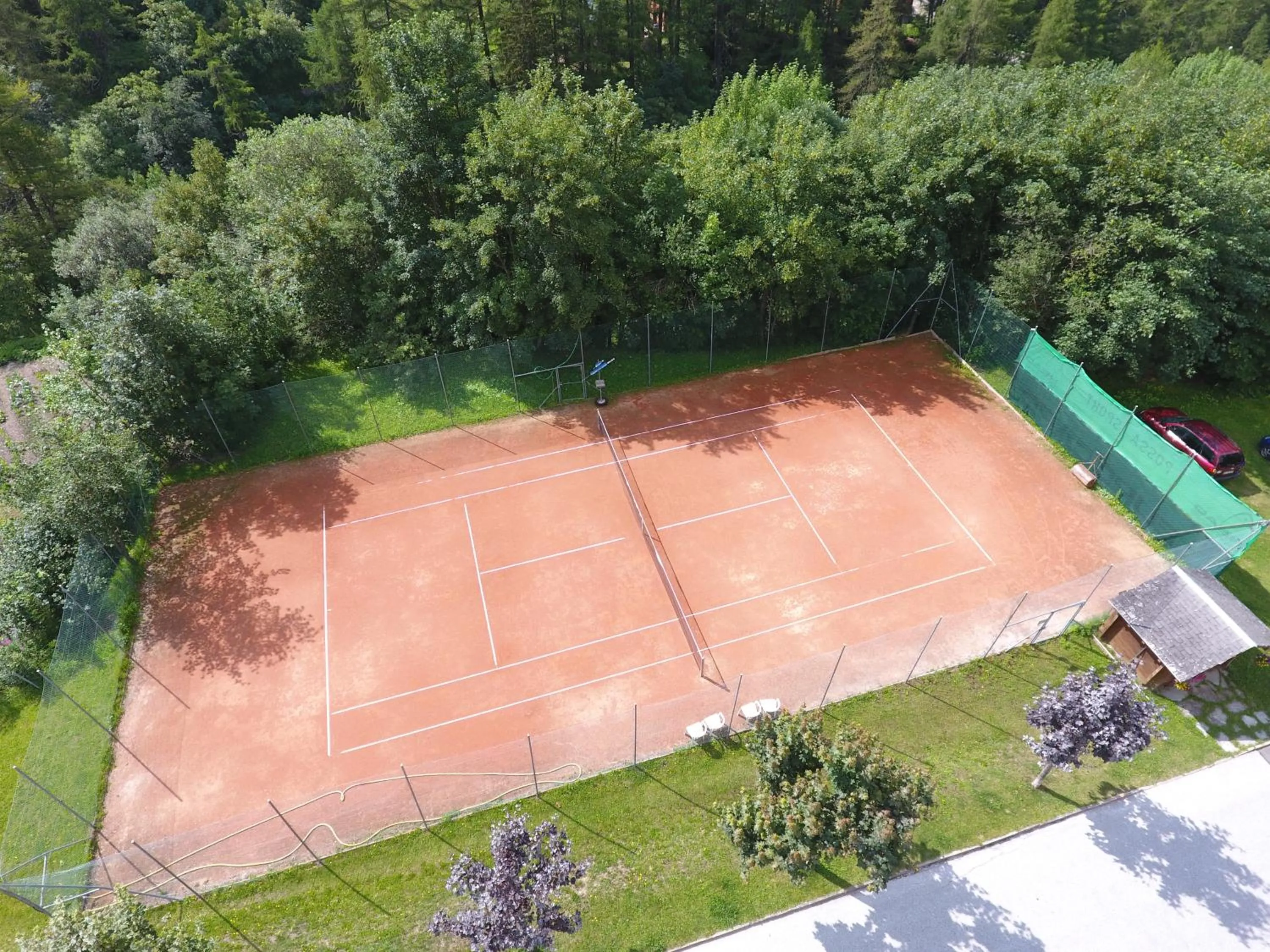 Tennis court in Hotel Regina Terme