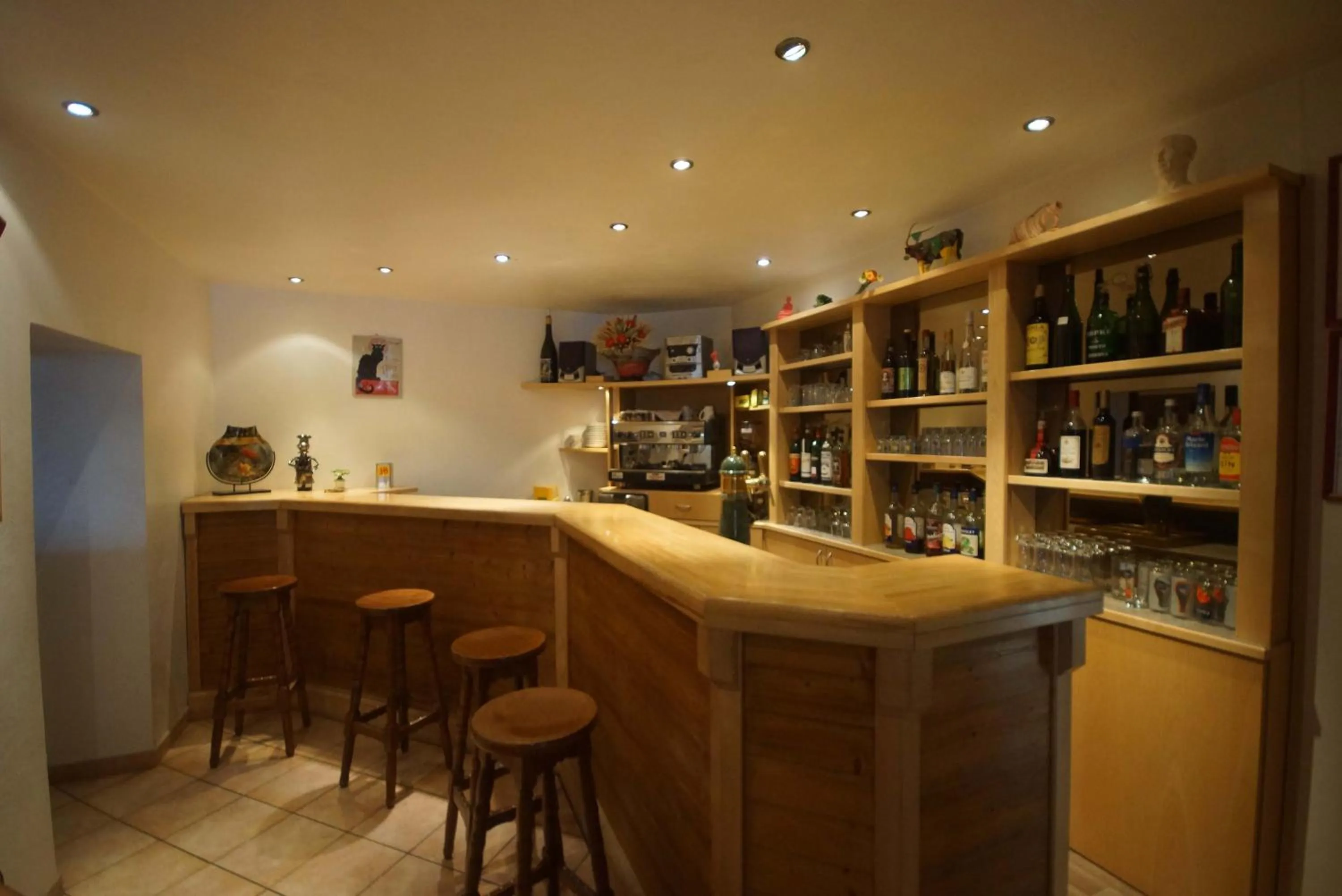 Lounge or bar in Pension Saint Antoine
