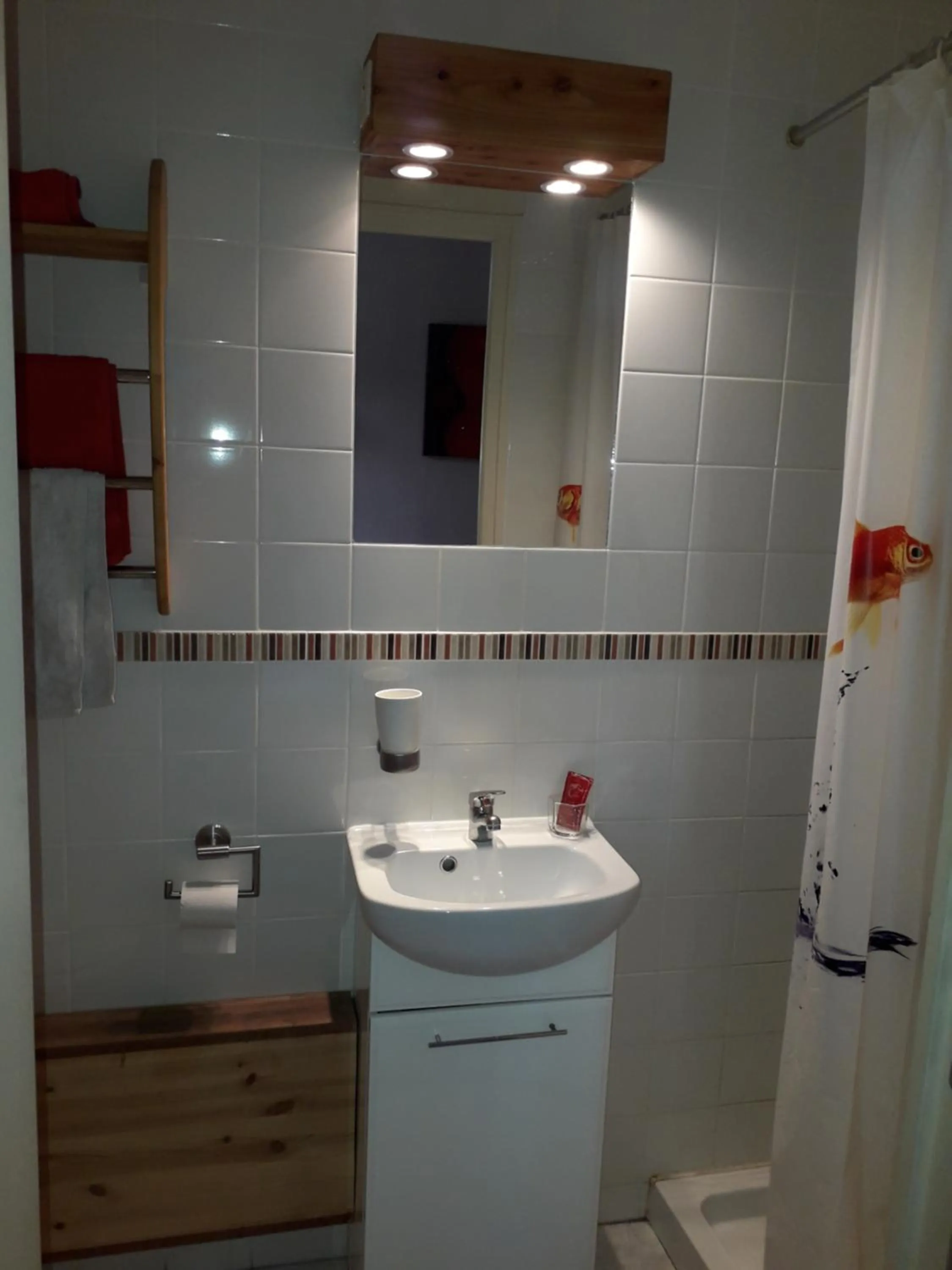 Bathroom in Pension Saint Antoine