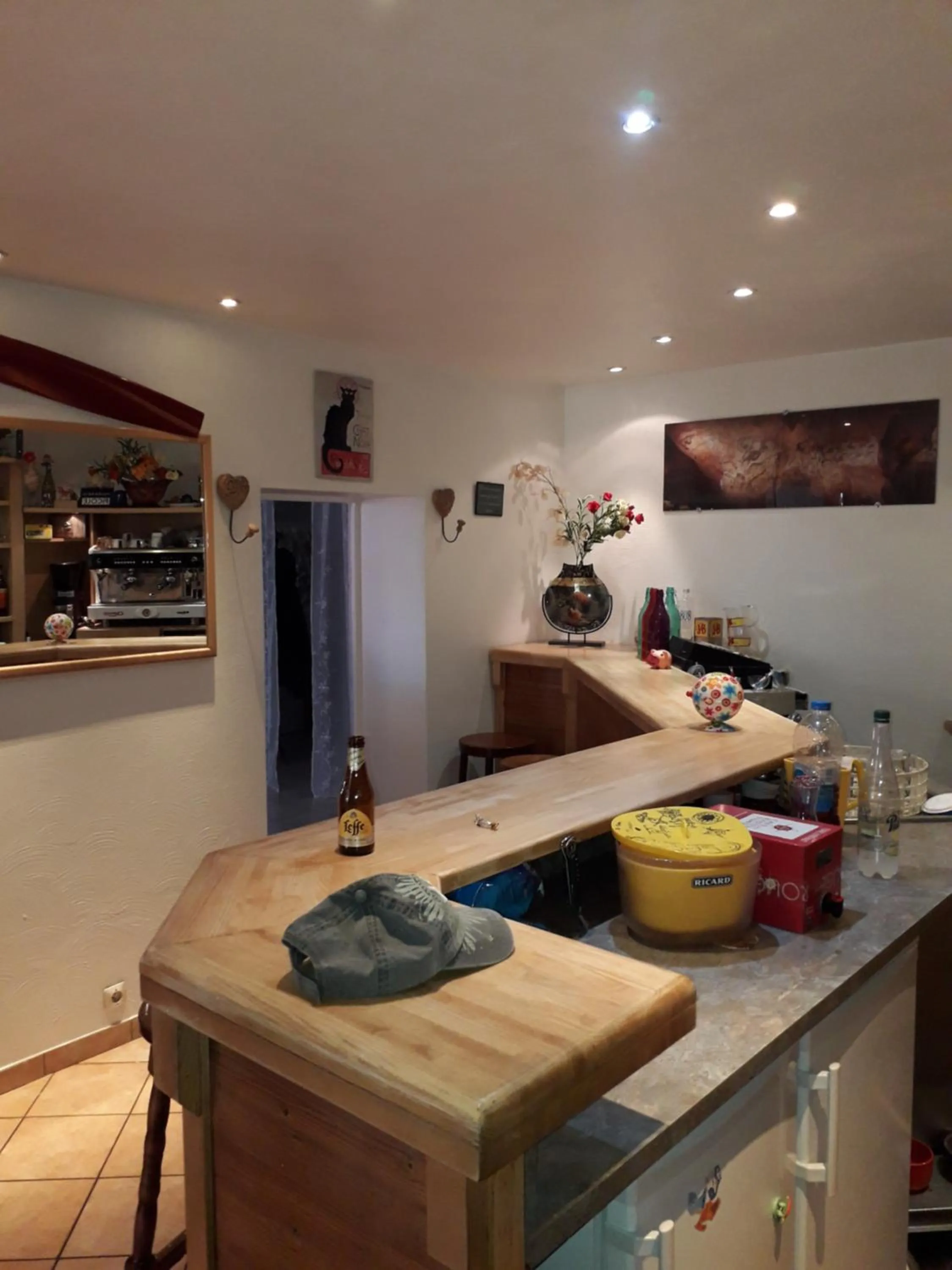 Lounge or bar in Pension Saint Antoine