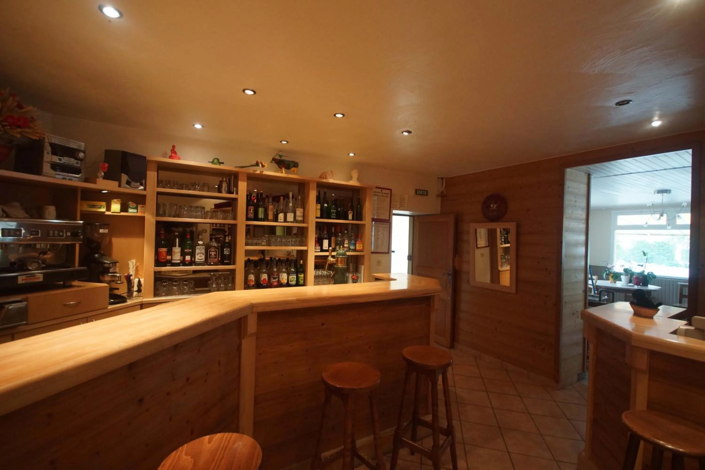 Lounge or bar in Pension Saint Antoine