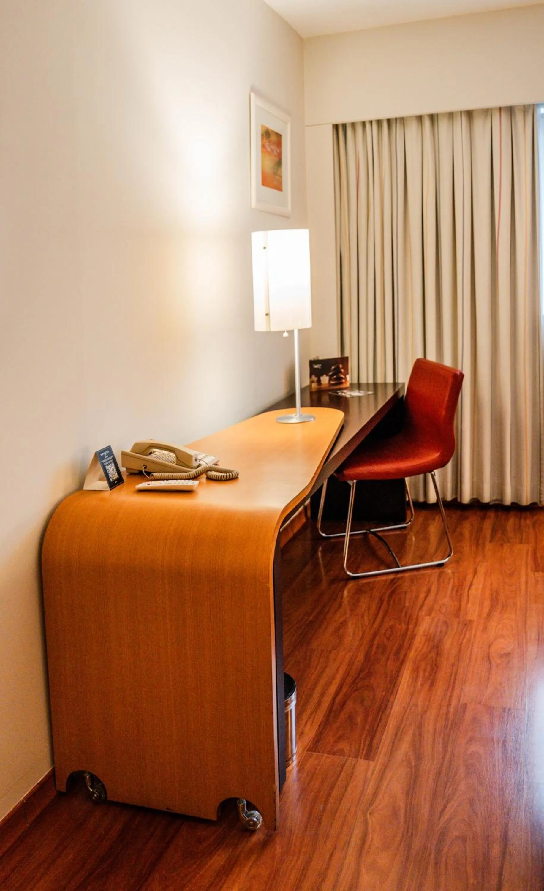 Seating area, Bed in Novotel Lima San Isidro