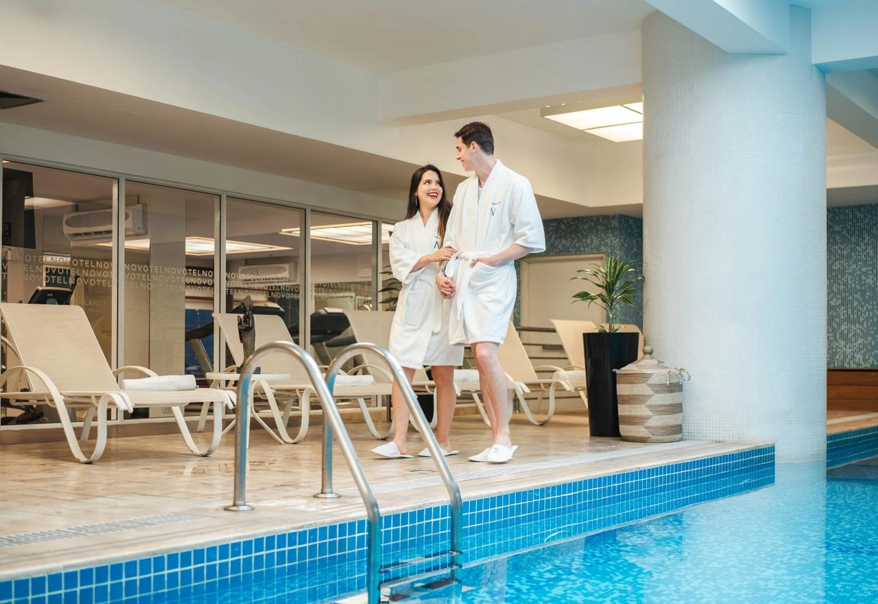 Swimming pool in Novotel Lima San Isidro