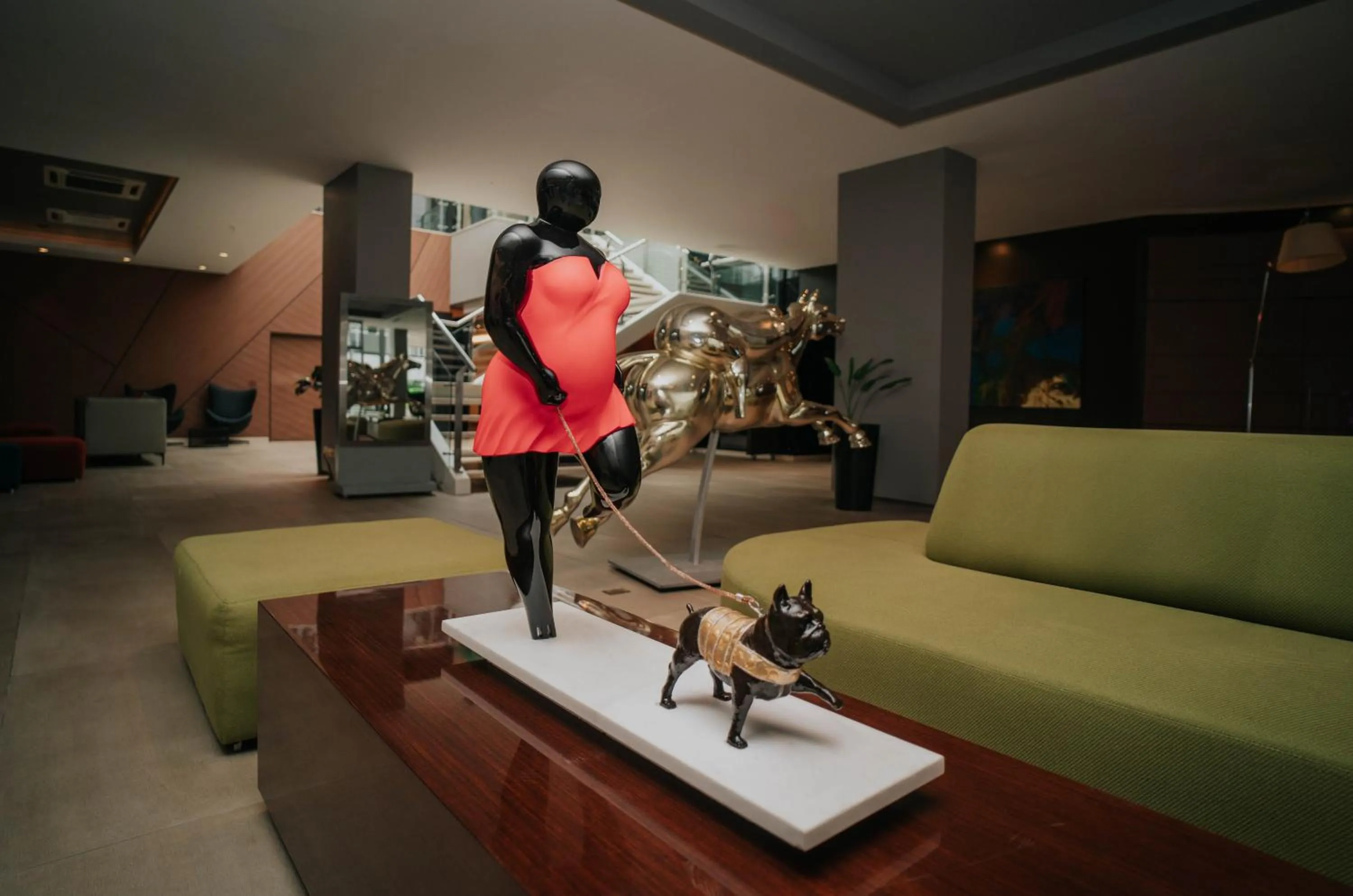 Lobby or reception in Novotel Lima San Isidro