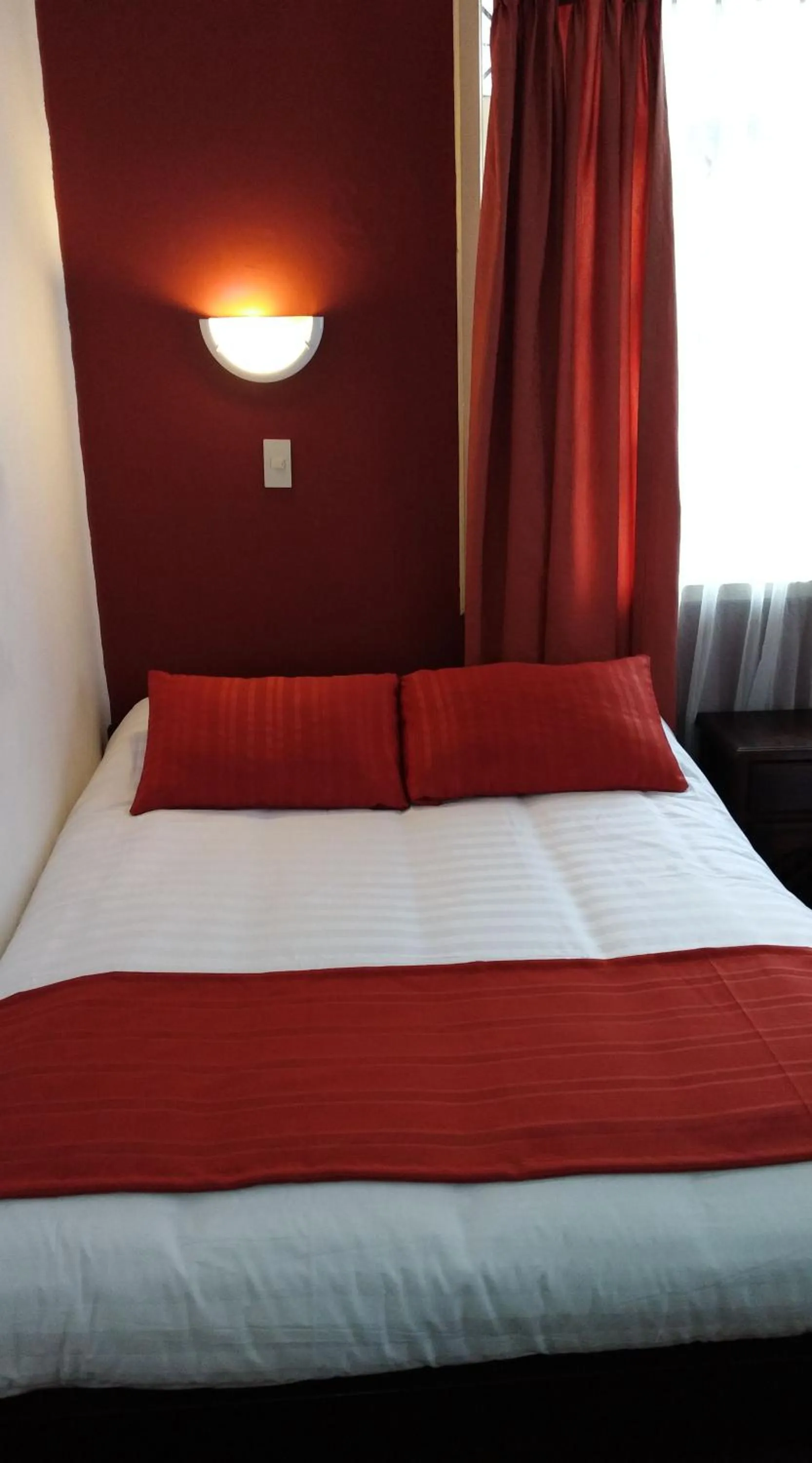 Bed in Hotel Andino