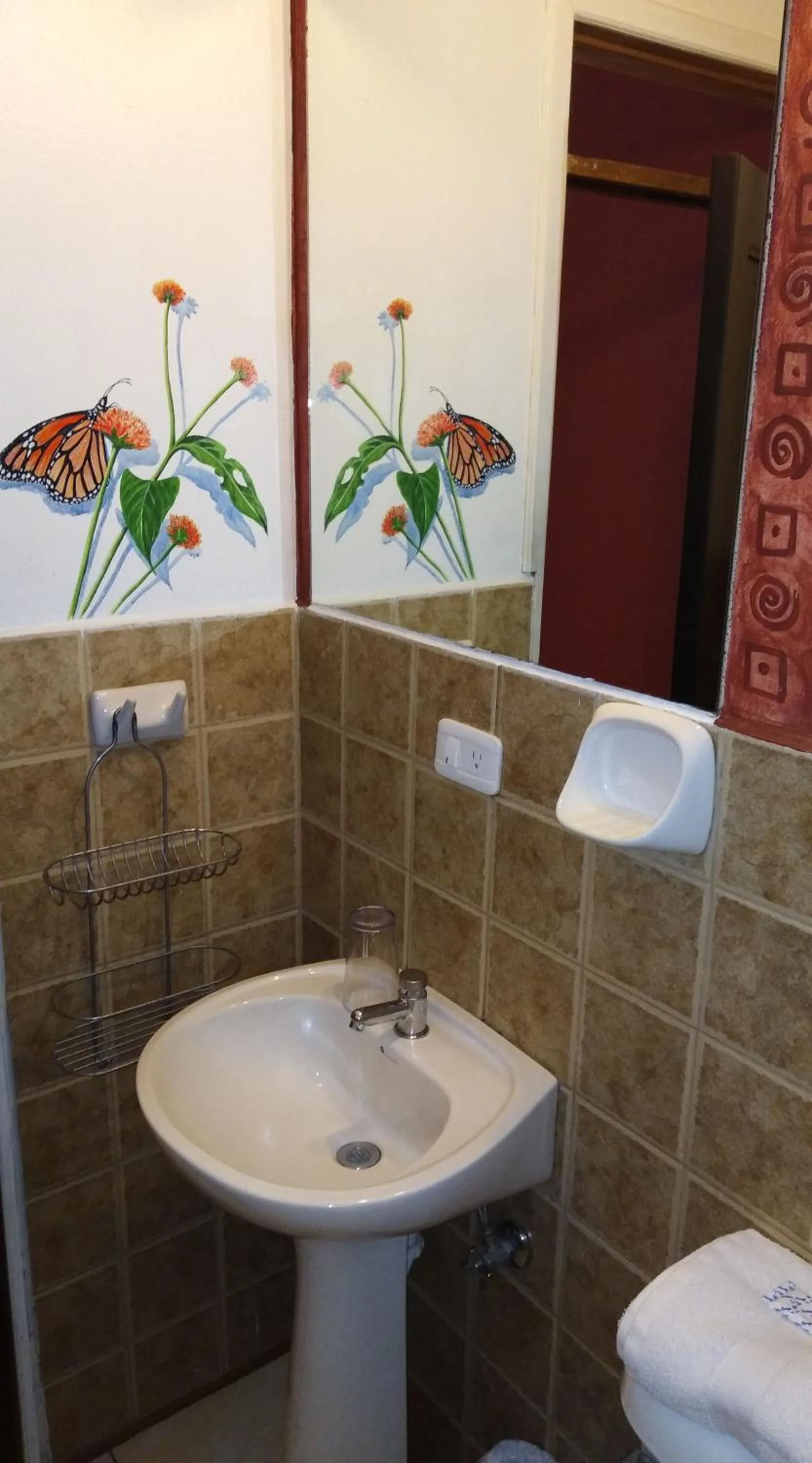 Bathroom in Hotel Andino