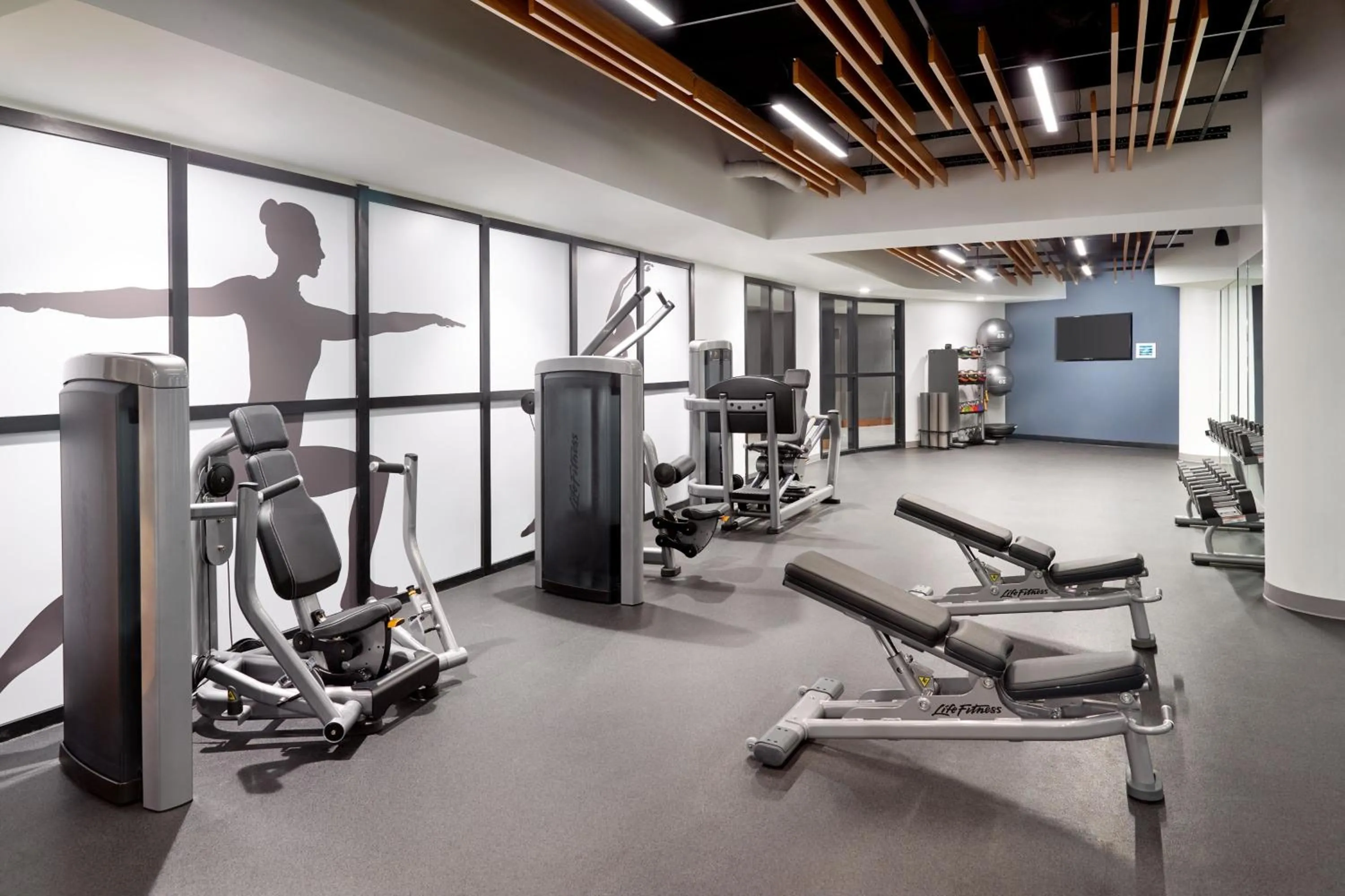 Fitness centre/facilities in Chattanooga Marriott Downtown