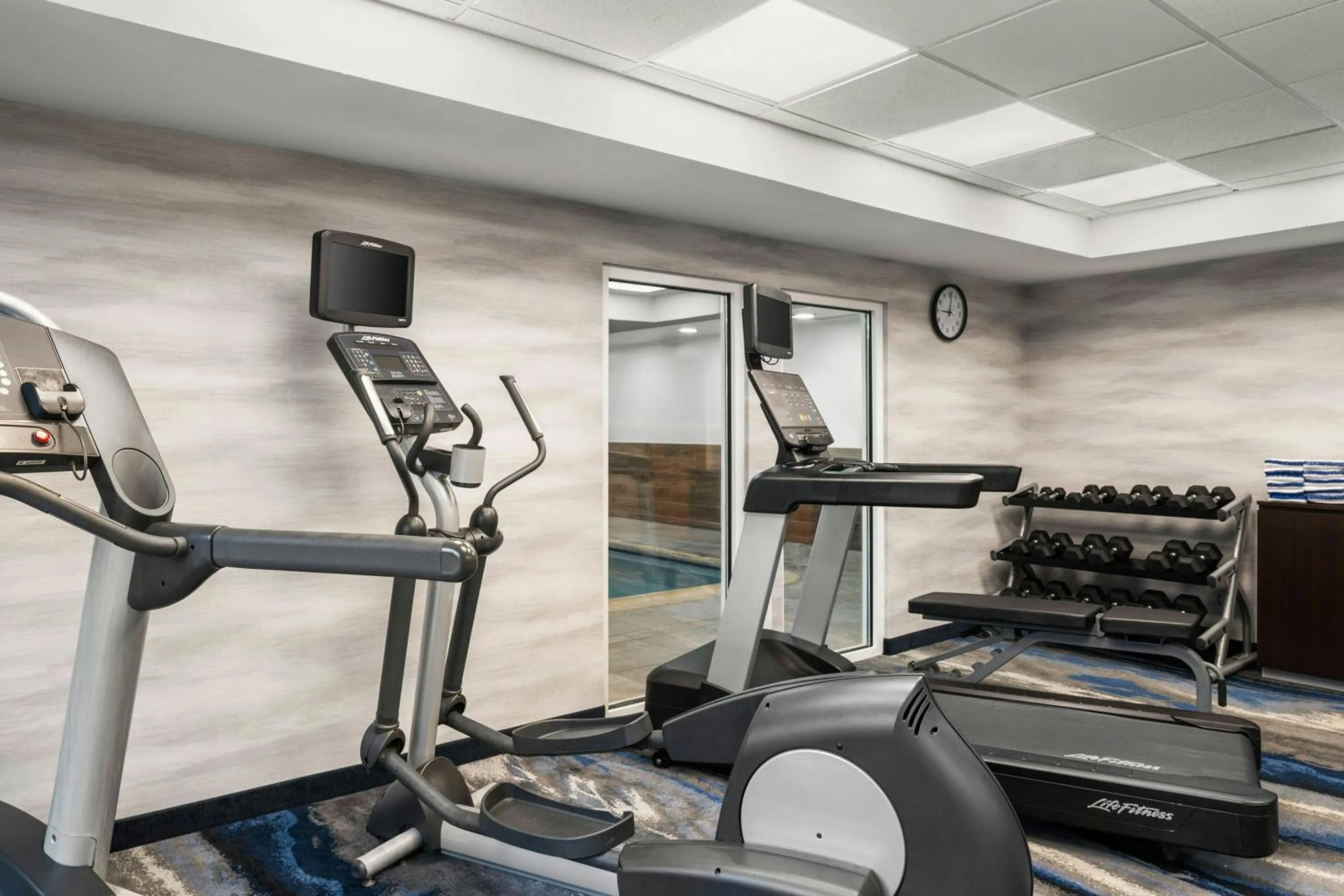 Fitness centre/facilities in Fairfield Inn and Suites by Marriott Birmingham Fultondale / I-65