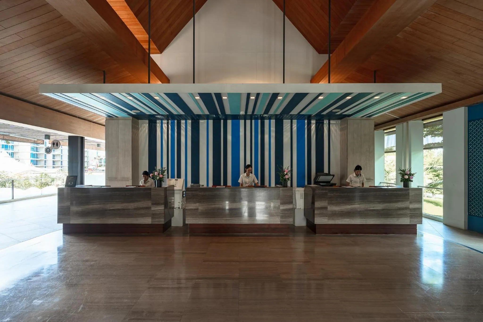 Lobby or reception in Splash Beach Resort Phuket Family-Friendly Water Park Resort Near Phuket Airport