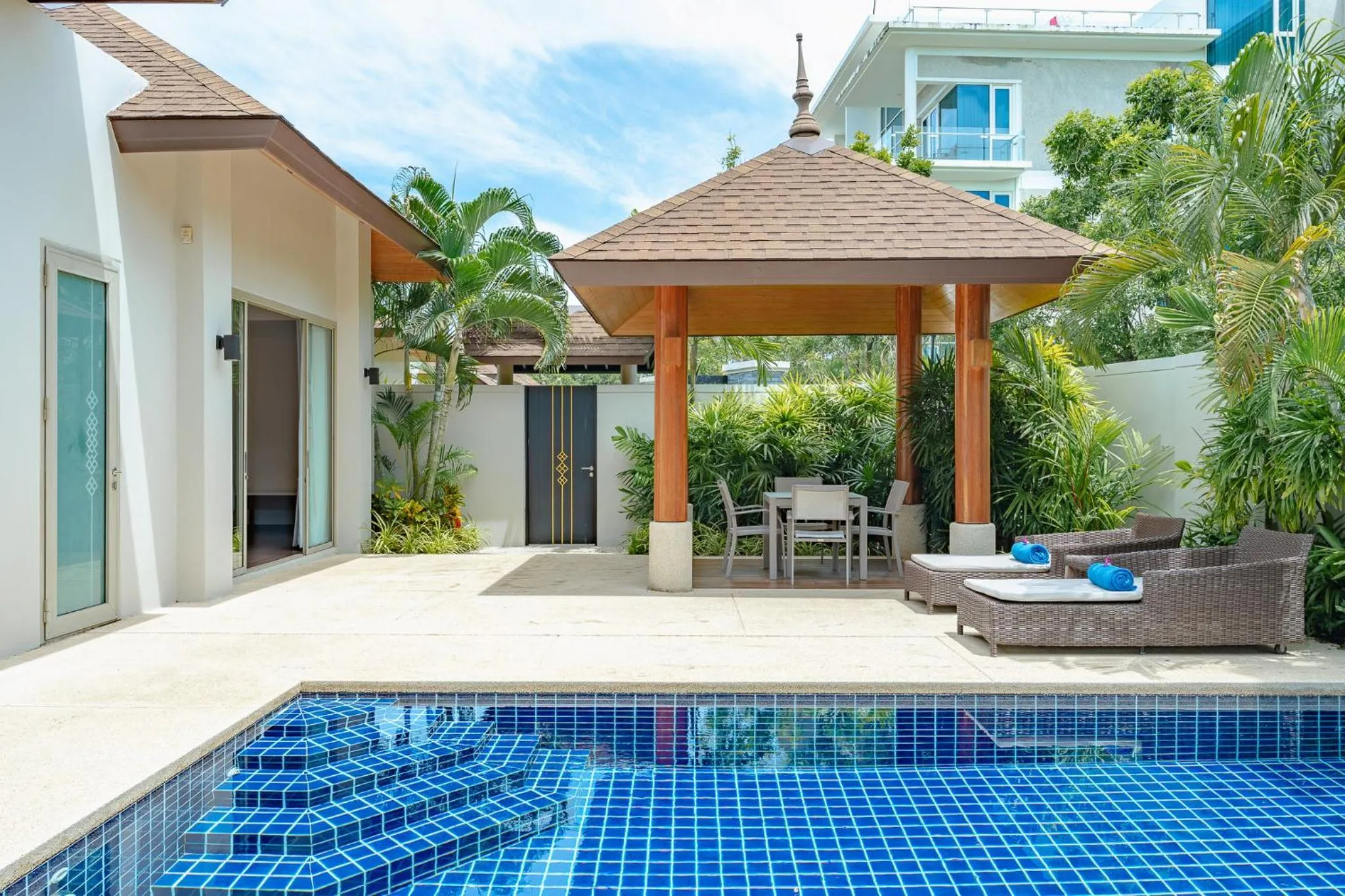 Swimming pool in Splash Beach Resort Phuket Family-Friendly Water Park Resort Near Phuket Airport