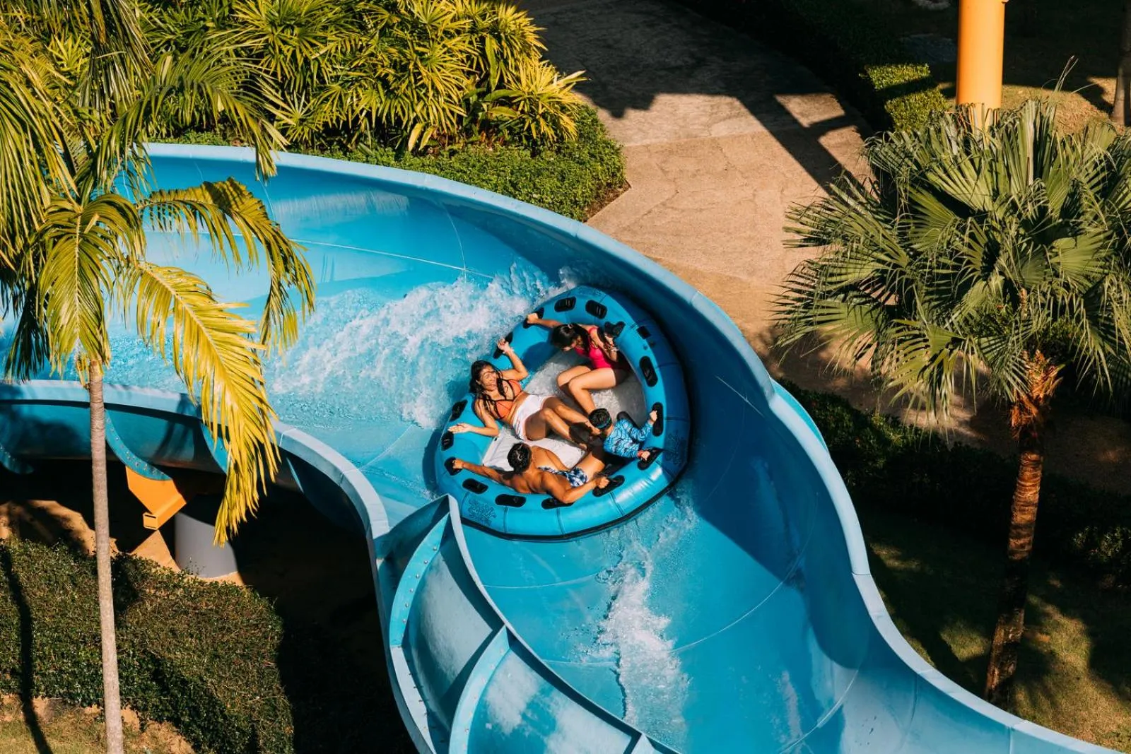 People in Splash Beach Resort Phuket Family-Friendly Water Park Resort Near Phuket Airport