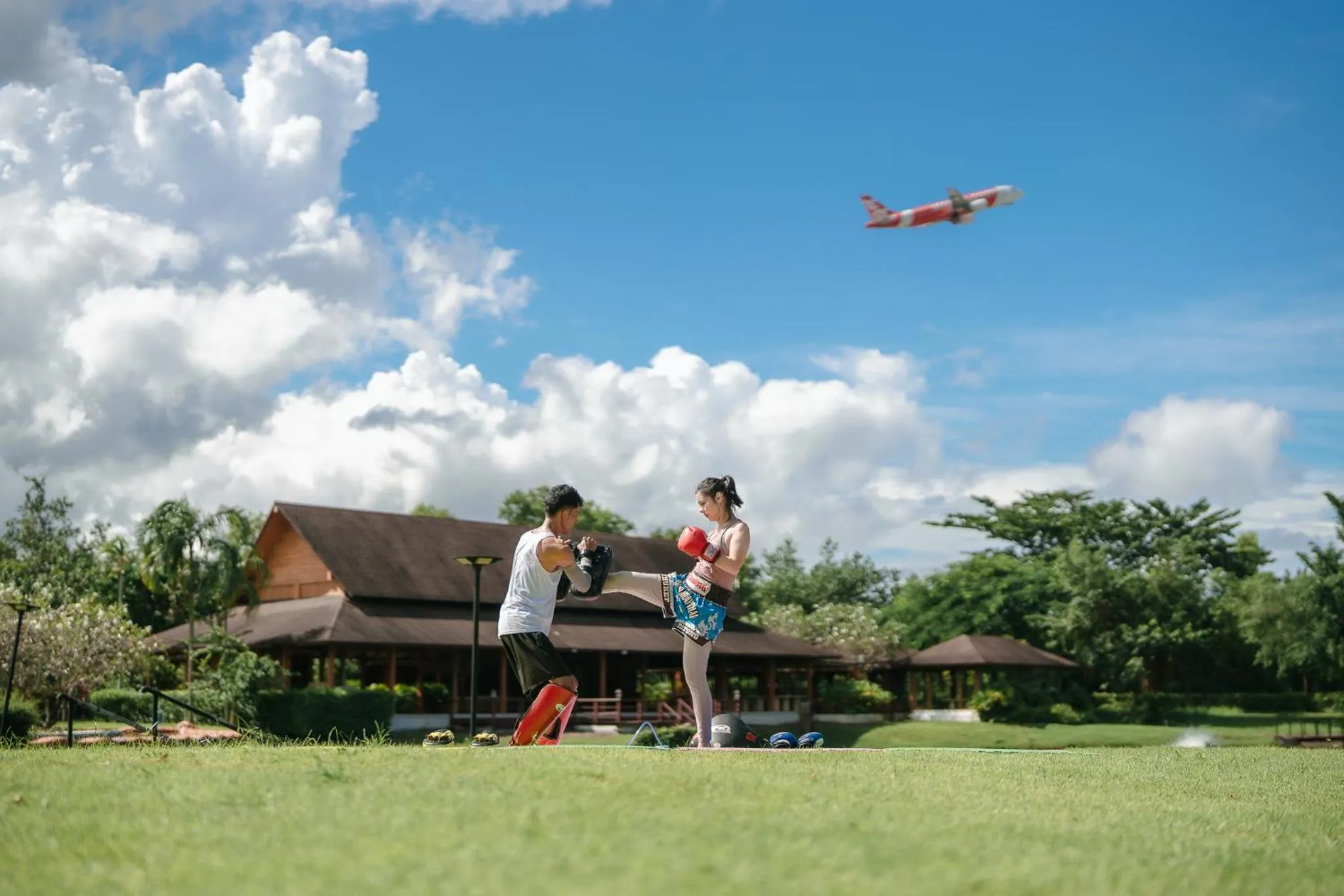Natural landscape in Splash Beach Resort Phuket Family-Friendly Water Park Resort Near Phuket Airport