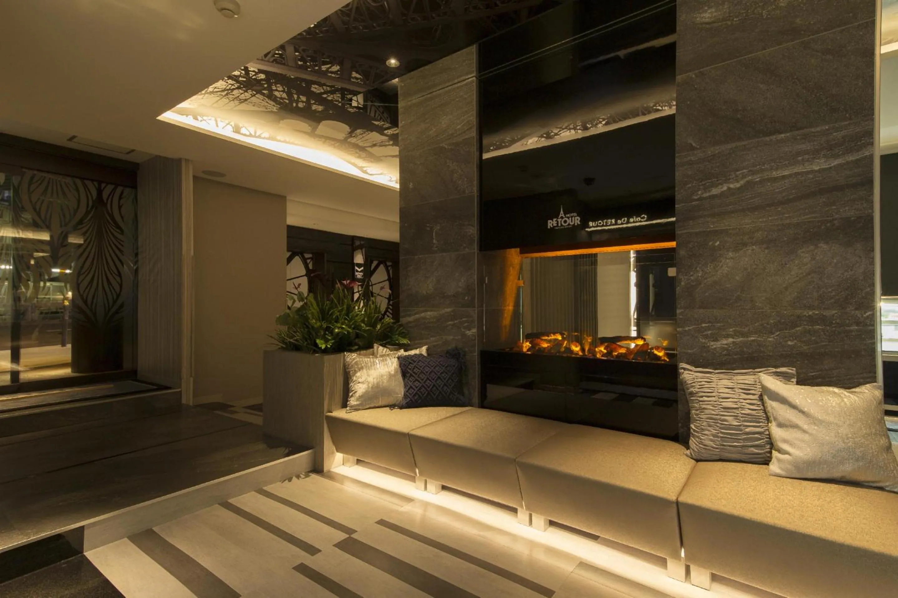 Lobby or reception in ルトゥール難波 RetourNANBA 男塾ホテルグループ