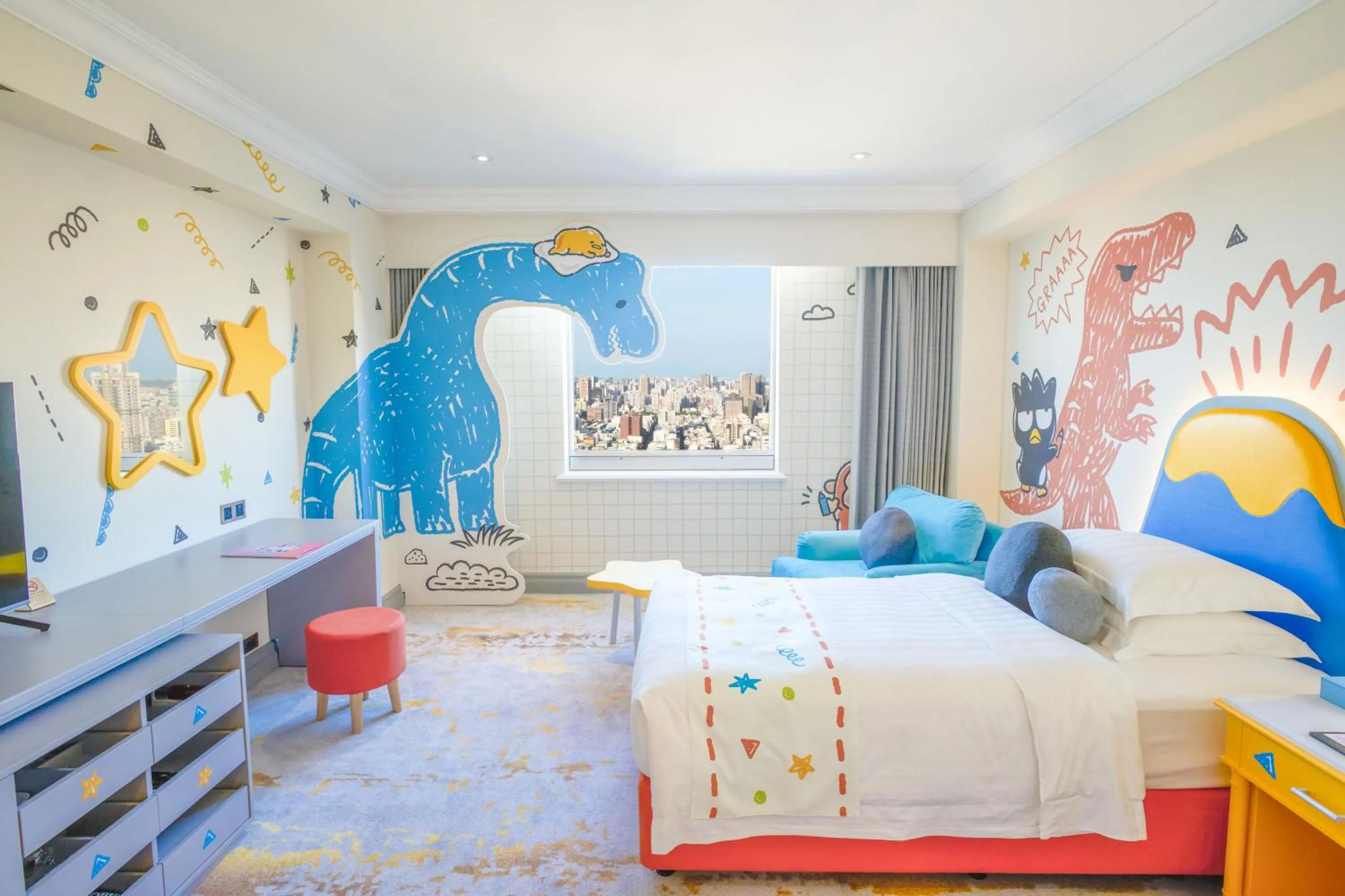 City view, Bed in Grand Hi Lai Hotel