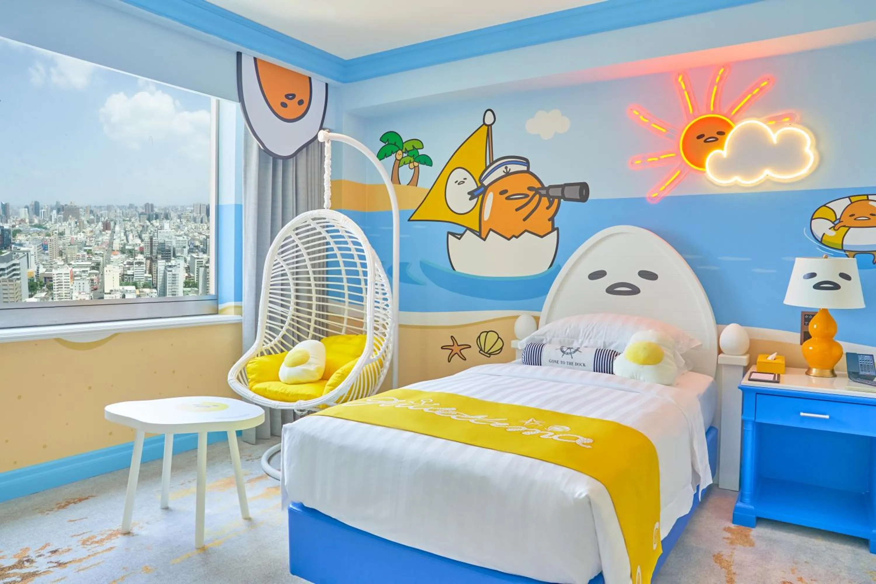 City view, Bed in Grand Hi Lai Hotel