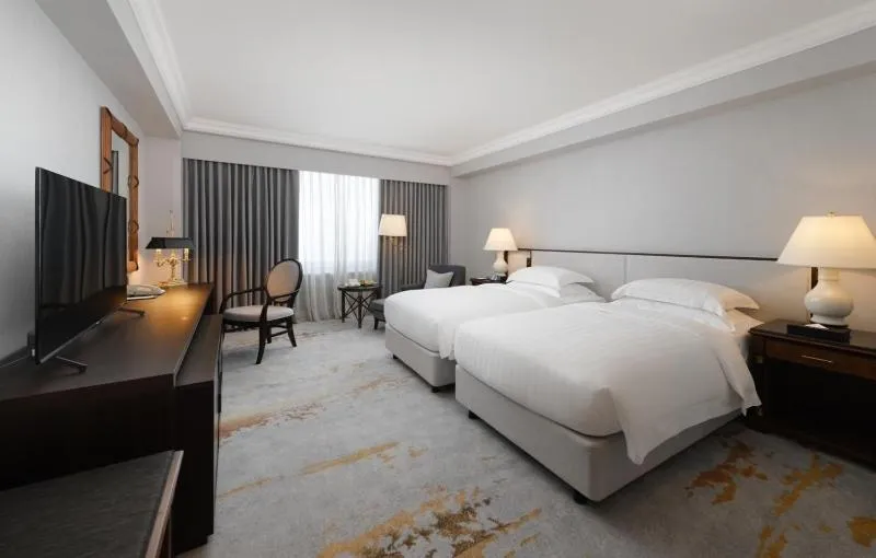 Bed in Grand Hi Lai Hotel